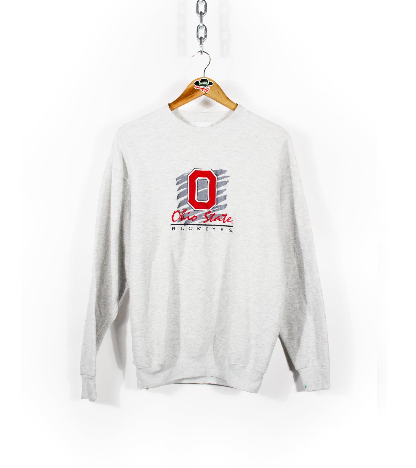 Vintage 90s Ohio State Embroidered Crewneck