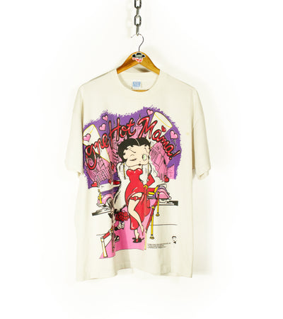 Vintage 1994 Betty Bop 'One Hot Momma' All Over Print T-Shirt