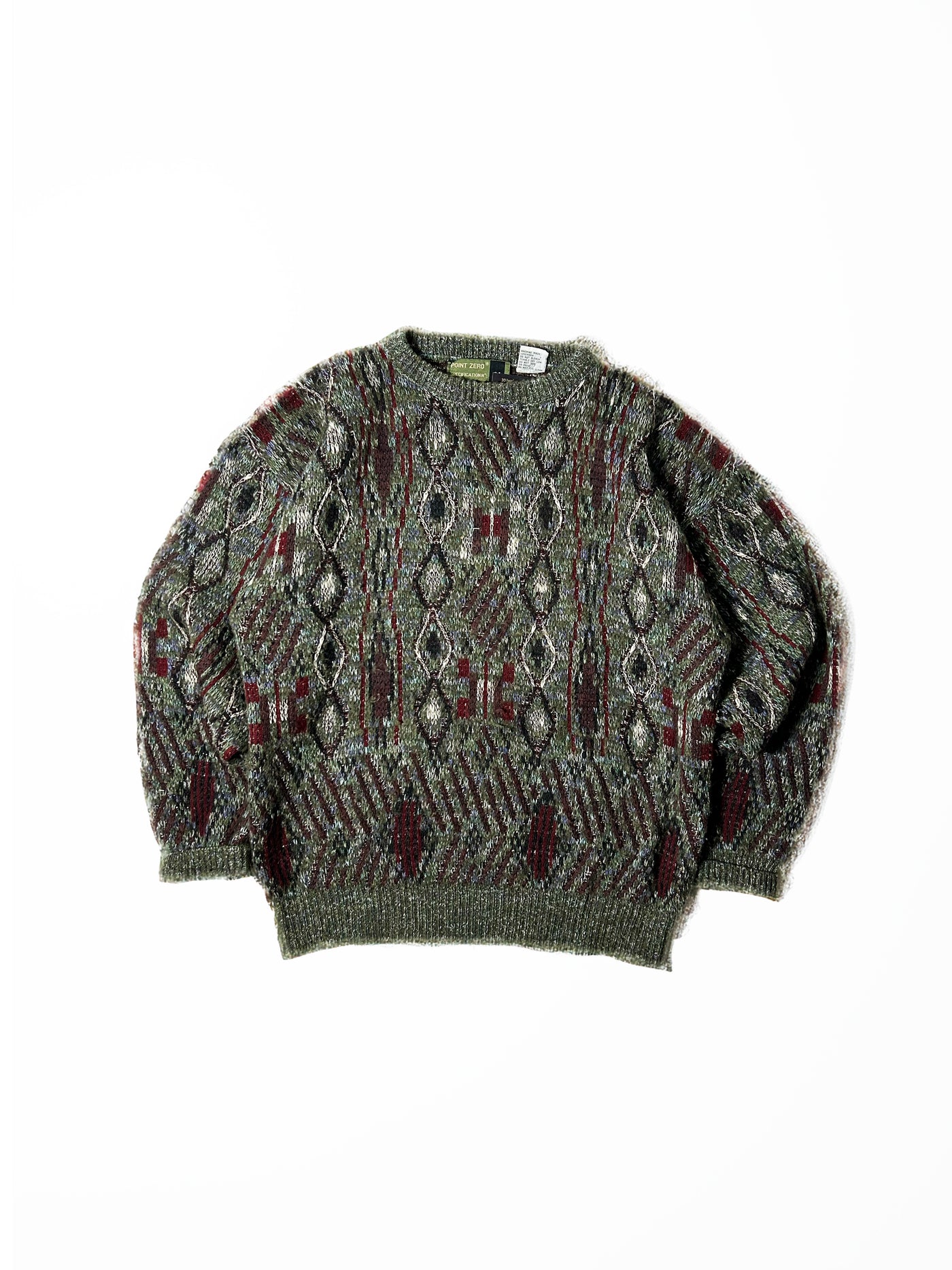 Vintage 80s Point Zero Lot 55 Sweater