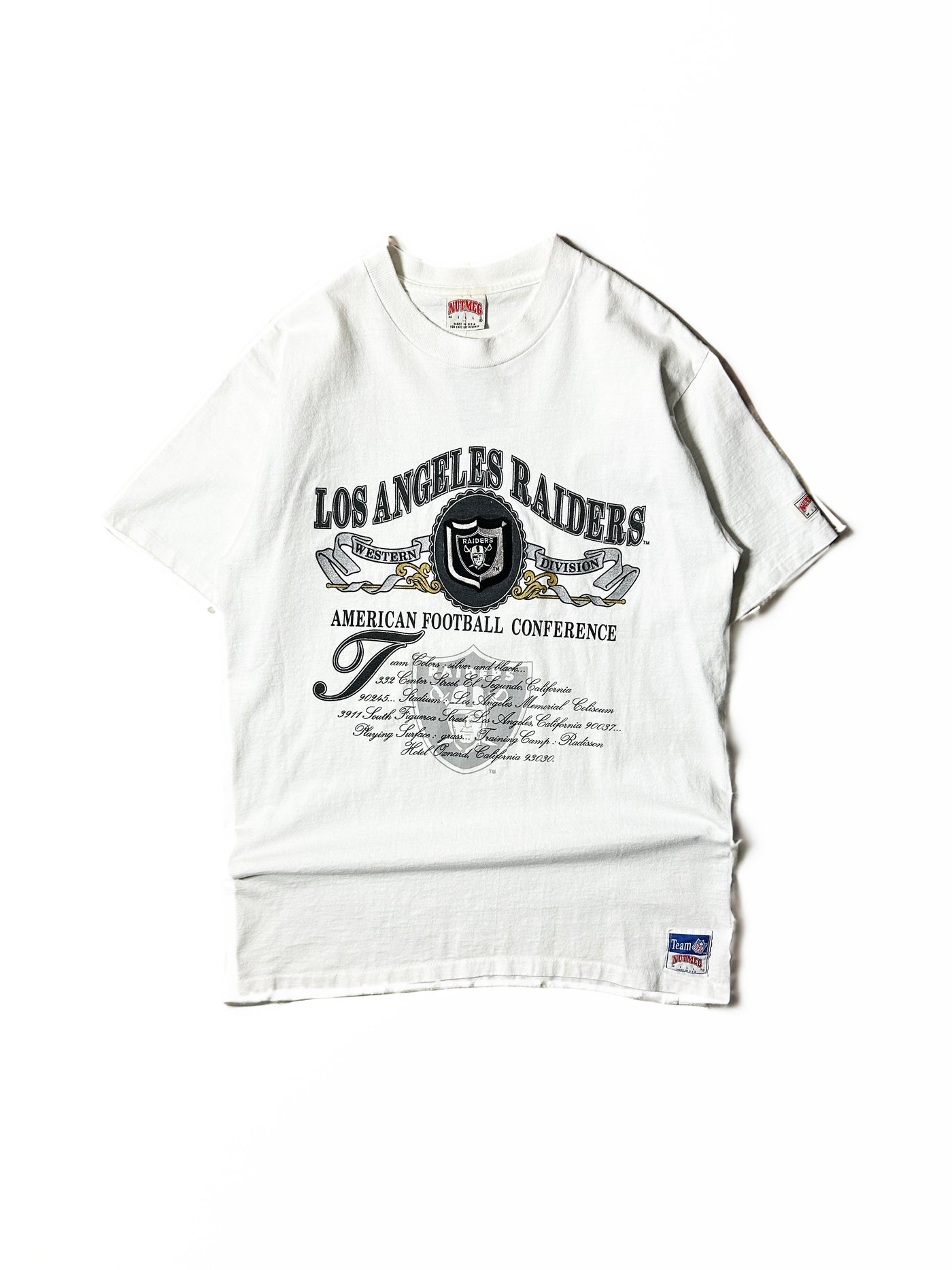 Vintage 90s Los Angeles Raiders Nutmeg T-Shirt