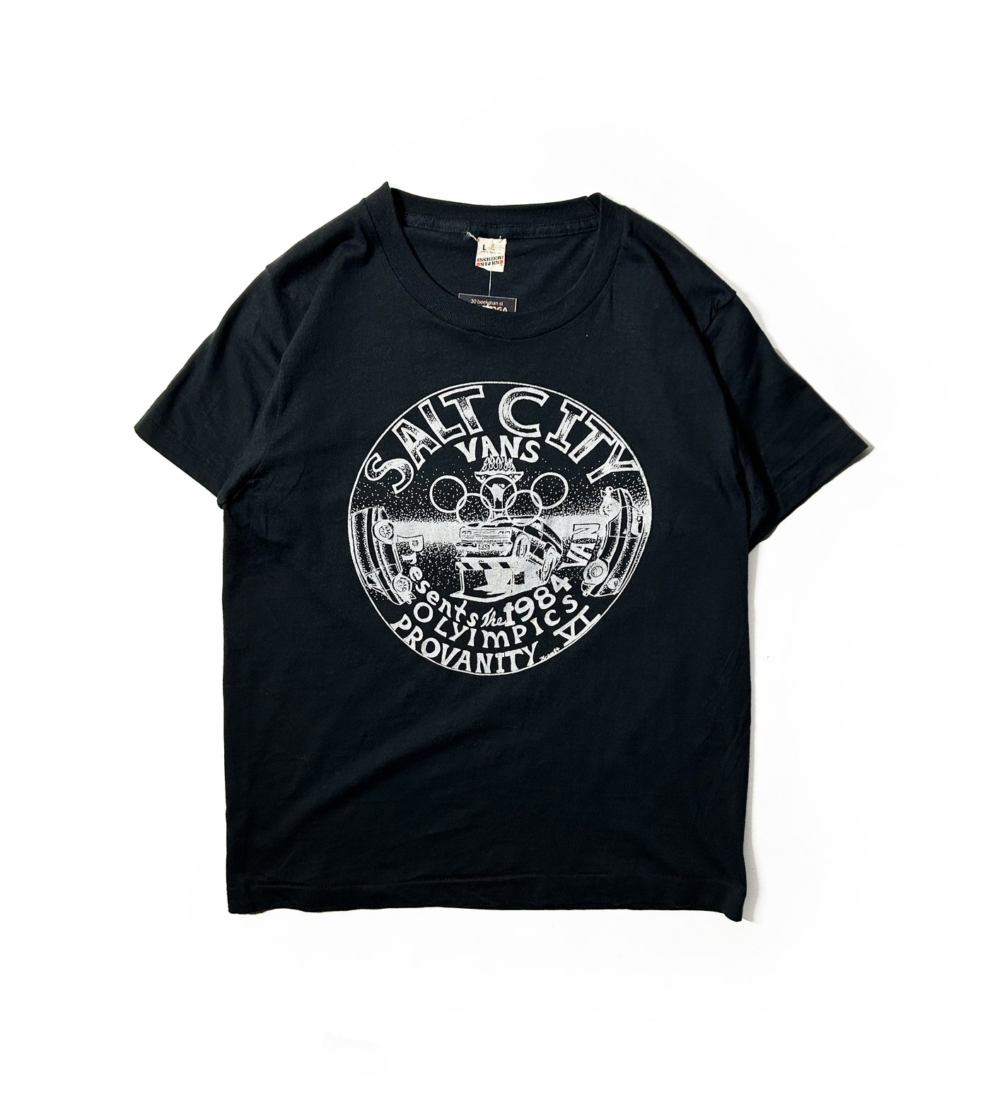 VIntage 1984 Salt City Vans Olympics T-Shirt