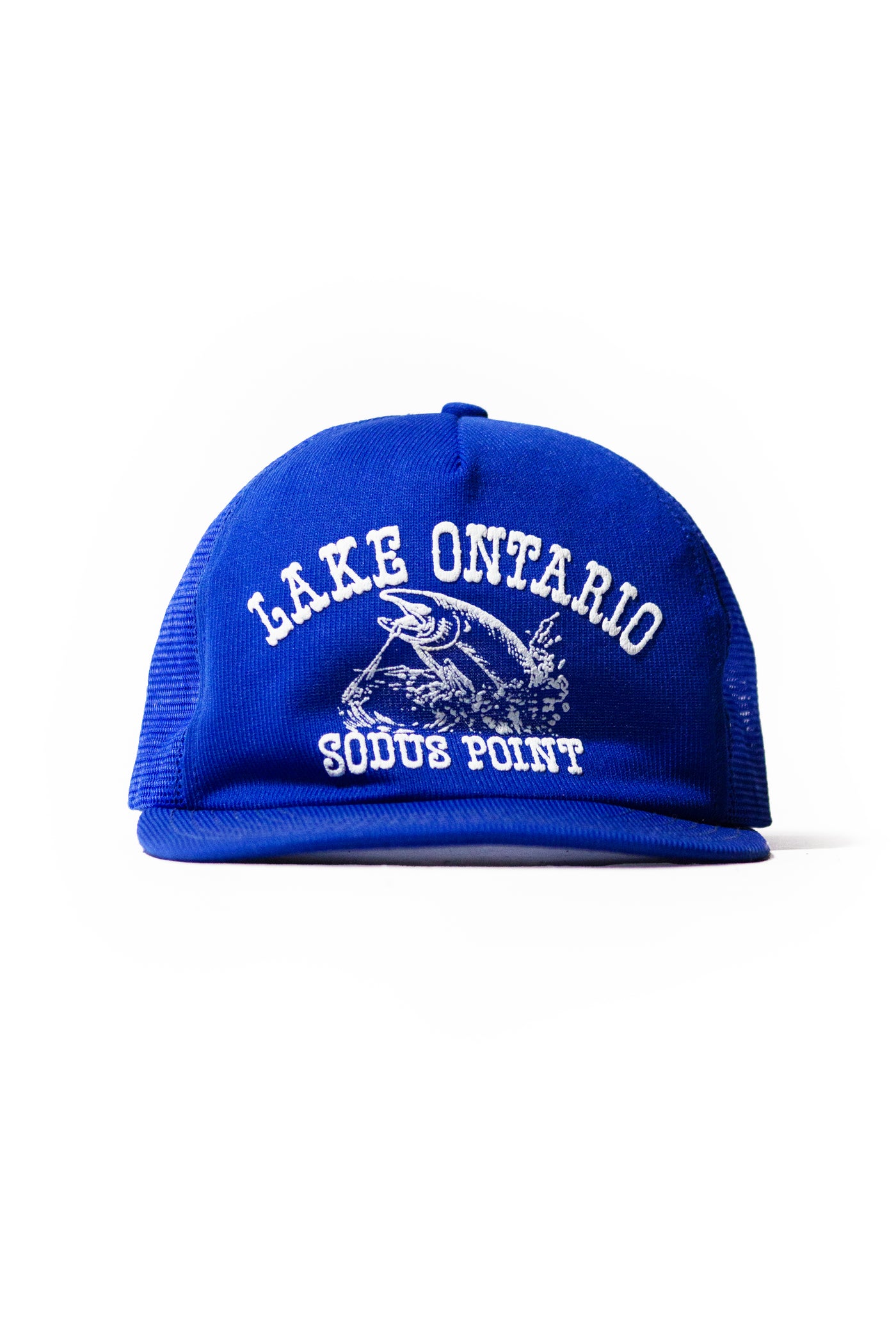 Vintage 80s Lake Ontario Sodus Point Trucker Hat
