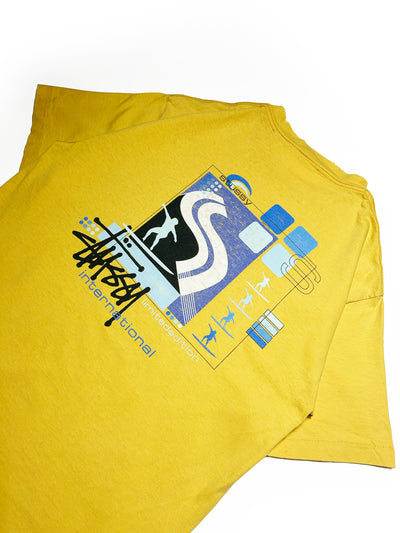 Vintage 90s Single Stitch Stussy International Surf T-Shirt