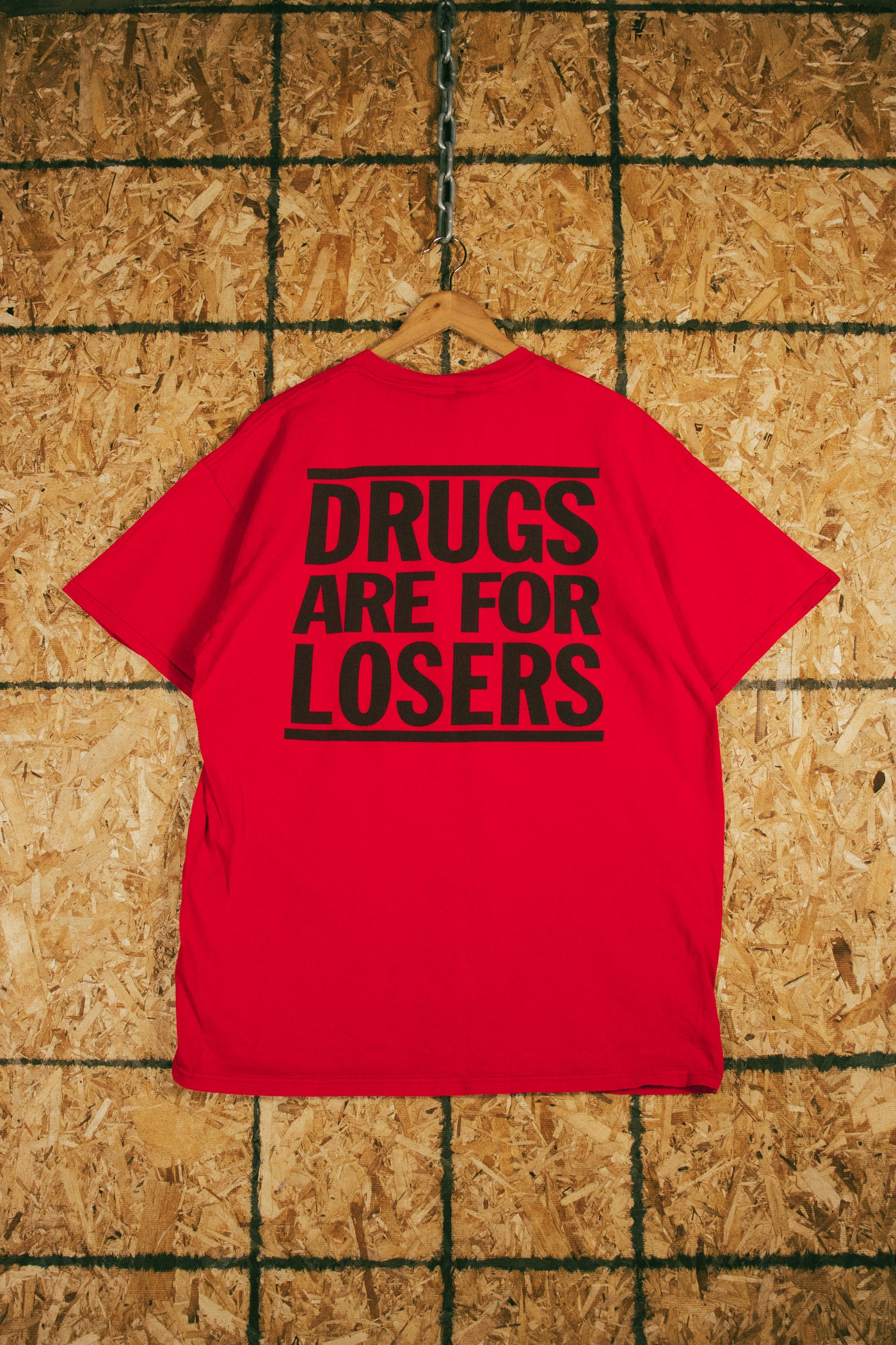 Vintage 90s Straight Edge 'Drugs are for Losers' T-Shirt