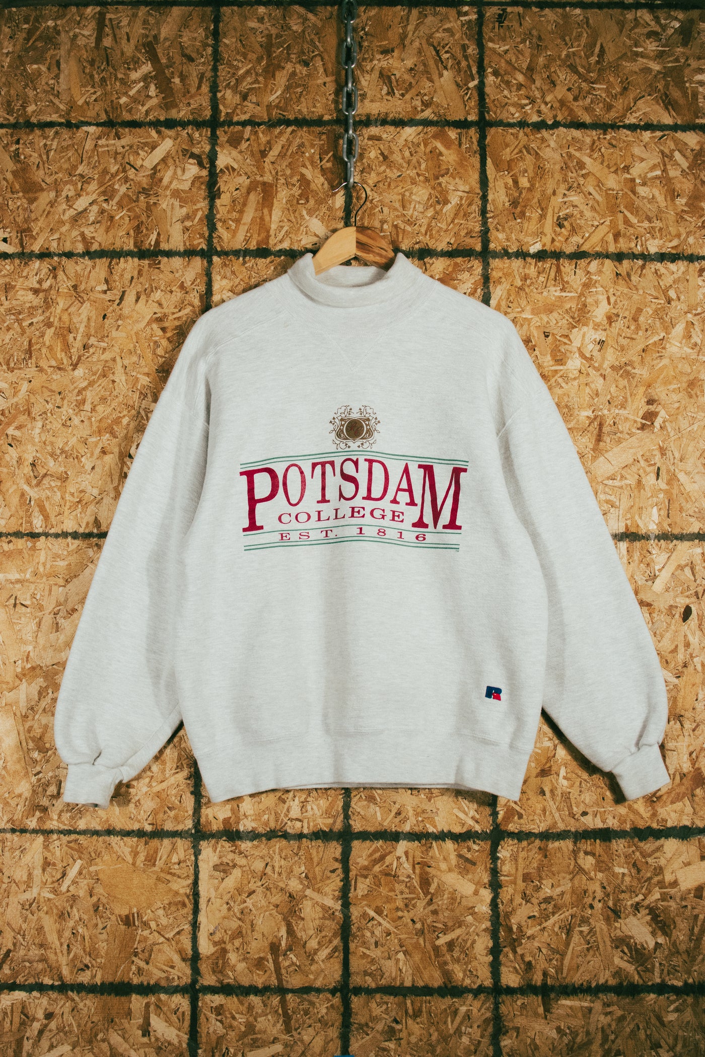 Vintage 90s Potsdam College Russell Crewneck