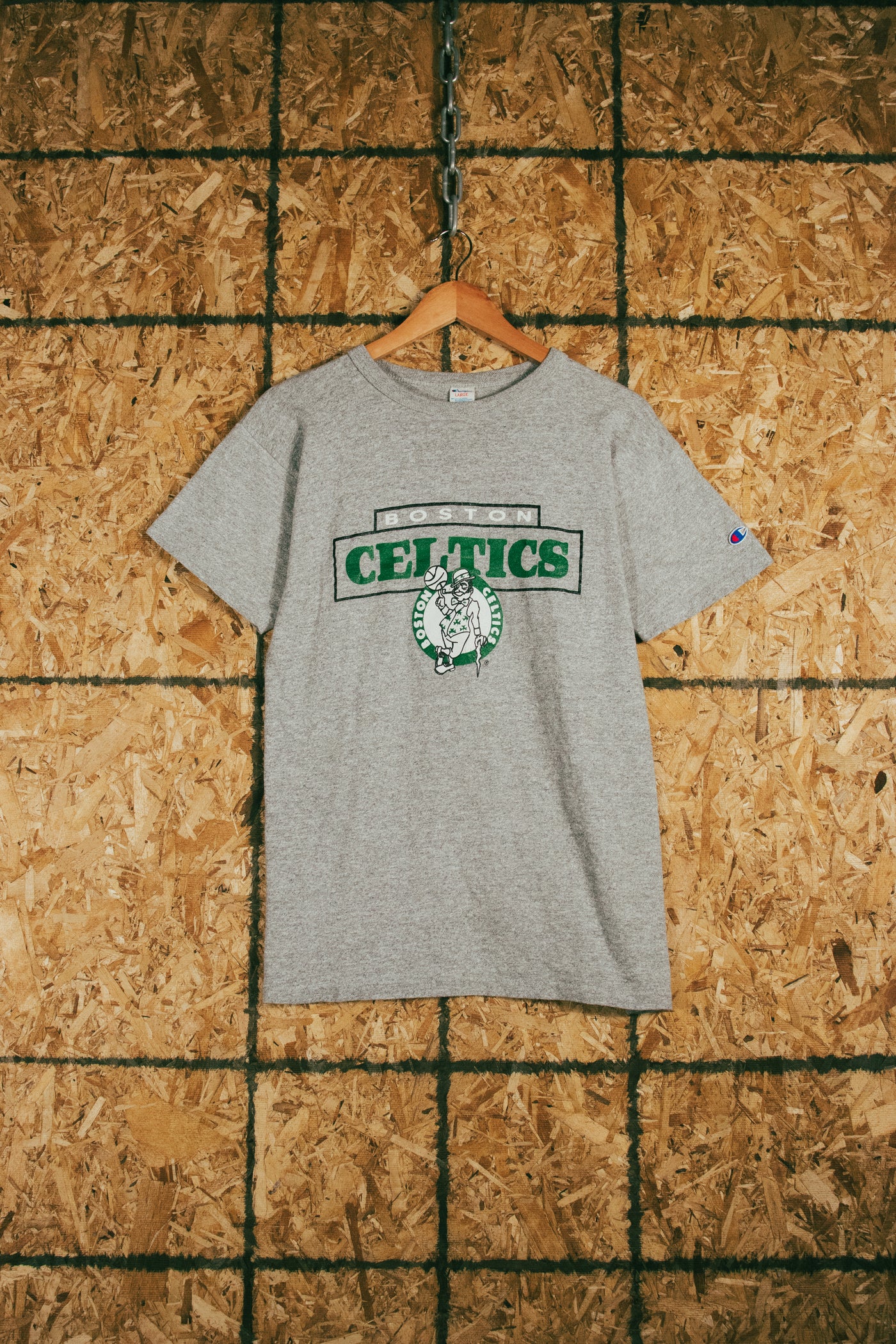 Vintage 80s Boston Celtics Champion Logo T-Shirt