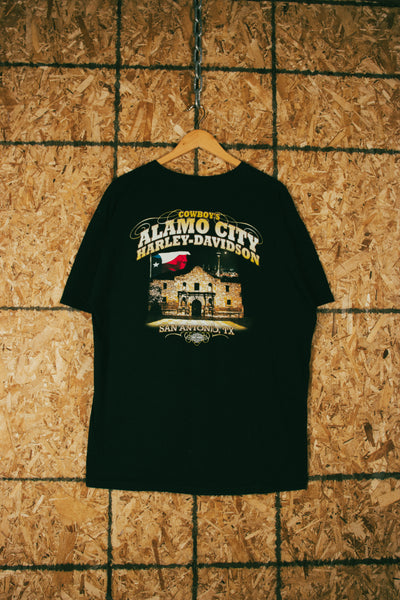 Vintage Harley Davidson Alamo City, Tx T-Shirt