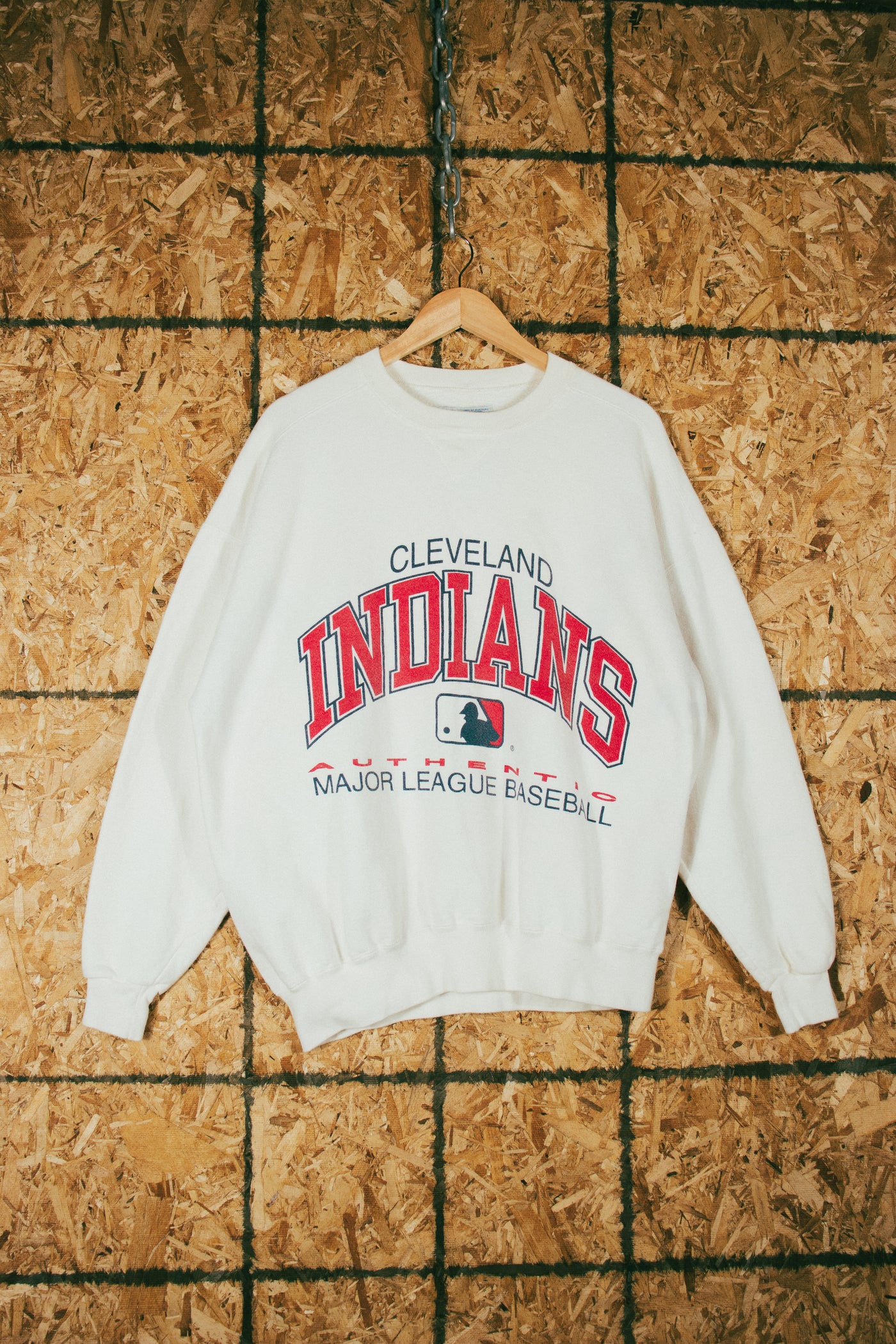 Vintage 90s Cleveland Indians Russell Athletic Crewneck