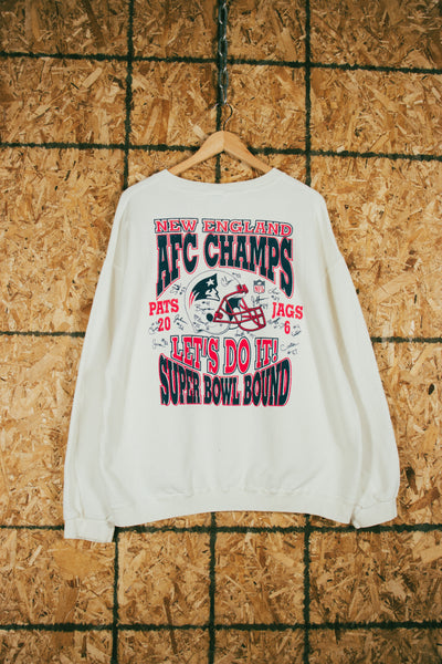 Vintage 1997 New England Patriots Superbowl Crewneck