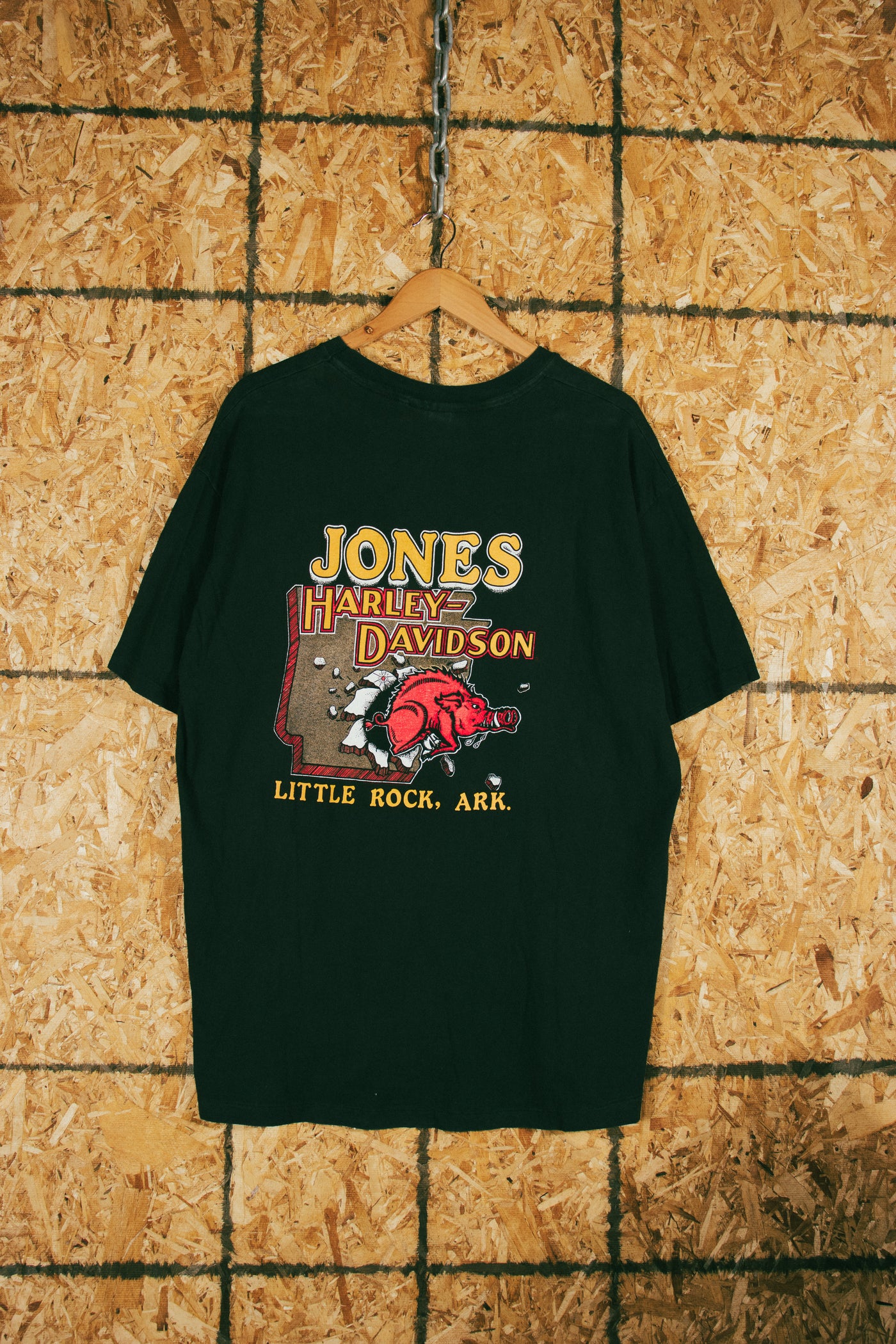 Vintage 90s Jones Harley Davidson Little Rock T-Shirt