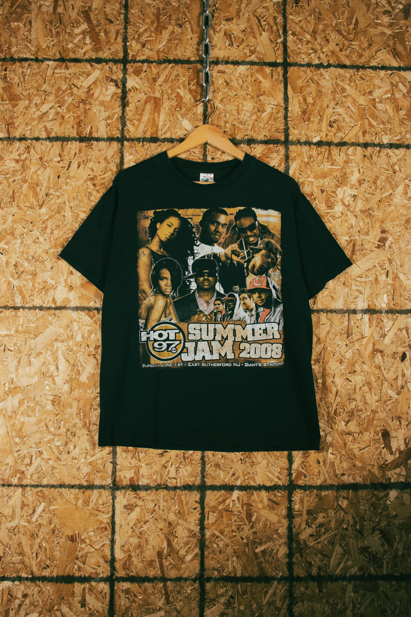 2008 Hot 97 Summer Jam Kanye West Alicia Keys Concert T-Shirt