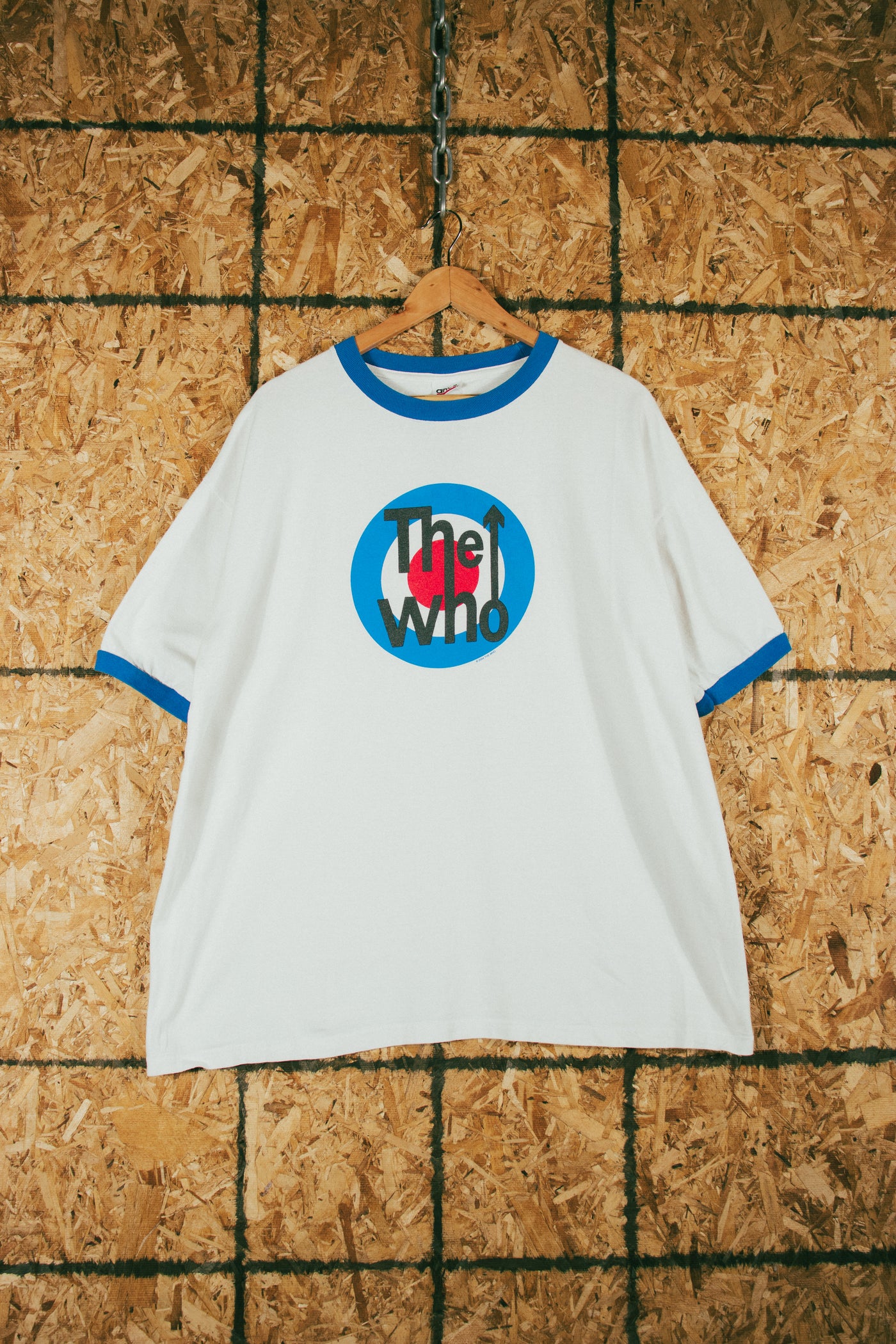 Vintage 2004 The Who Logo Ringer T-Shirt