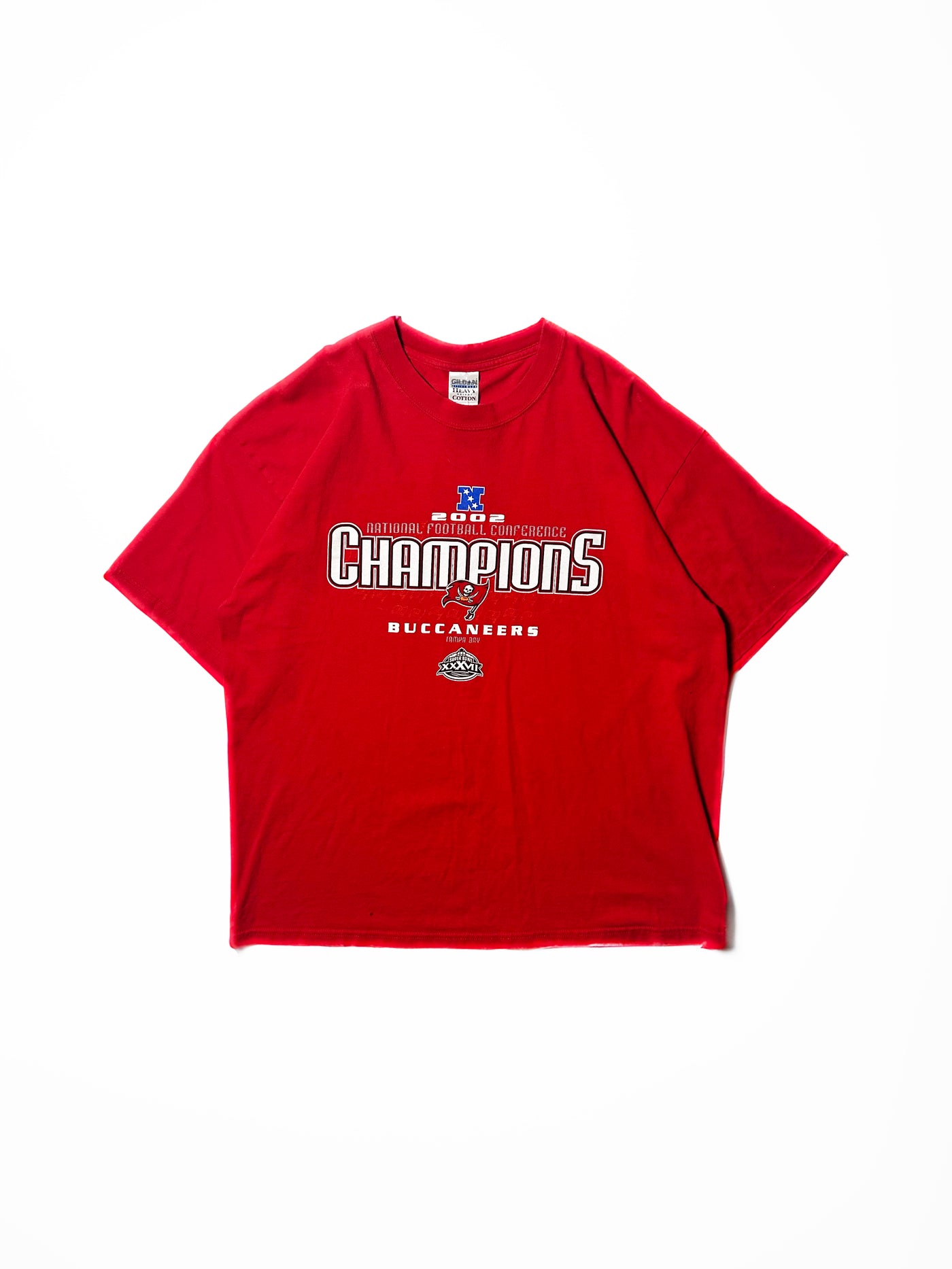 Vintage 2002 Tampa Bay Buccaneers Champions T-Shirt