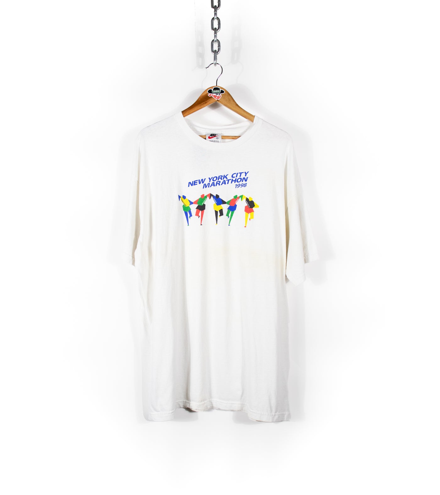 Vintage 1998 New York City Marathon Nike T-Shirt – Grateful Threads