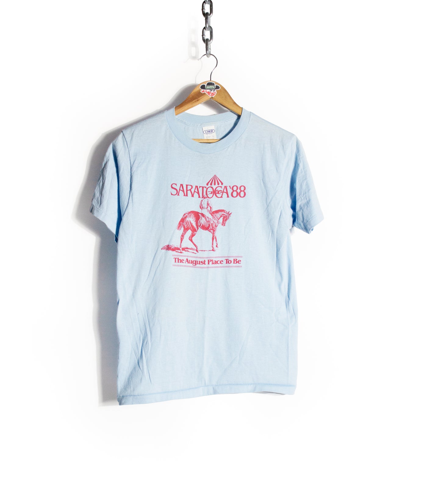Vintage 1988 Saratoga Race Course T-Shirt
