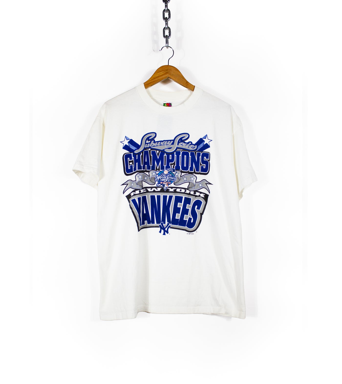 Vintage 2000 Yankees Subway Series Champions T-Shirt