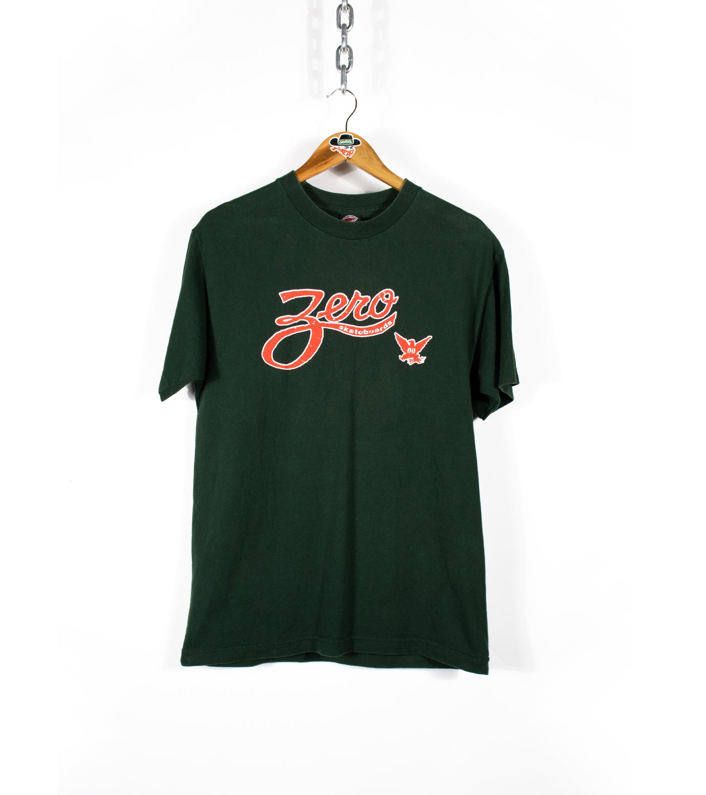 Vintage 90s Zero Skateboards Spellout T-Shirt