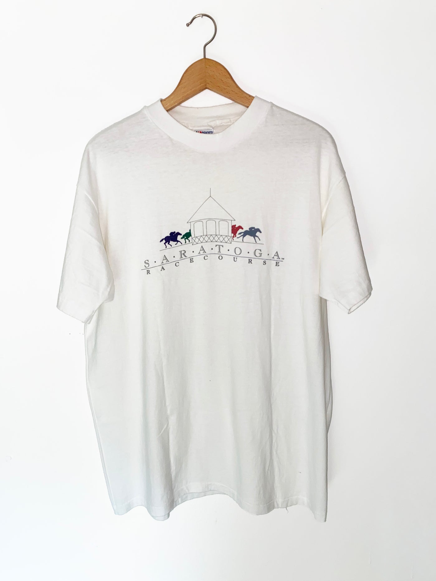 Vintage 90s Saratoga Race Course T-Shirt
