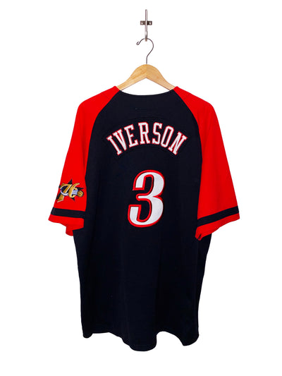 Vintage Nike Allen Iverson Baseball Style Jersey