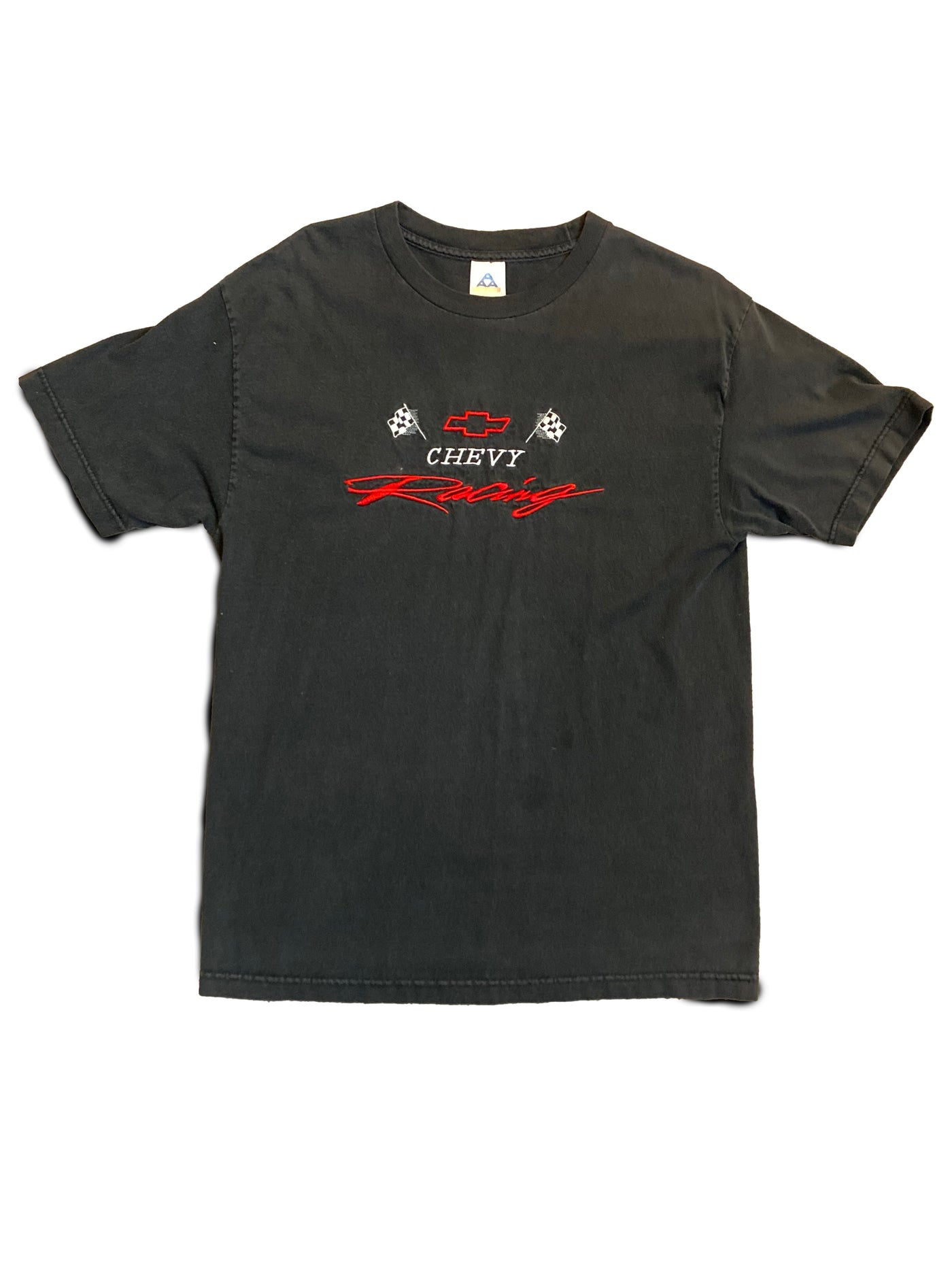 Vintage Allstyle Embroidered Chevy Racing T-Shirt