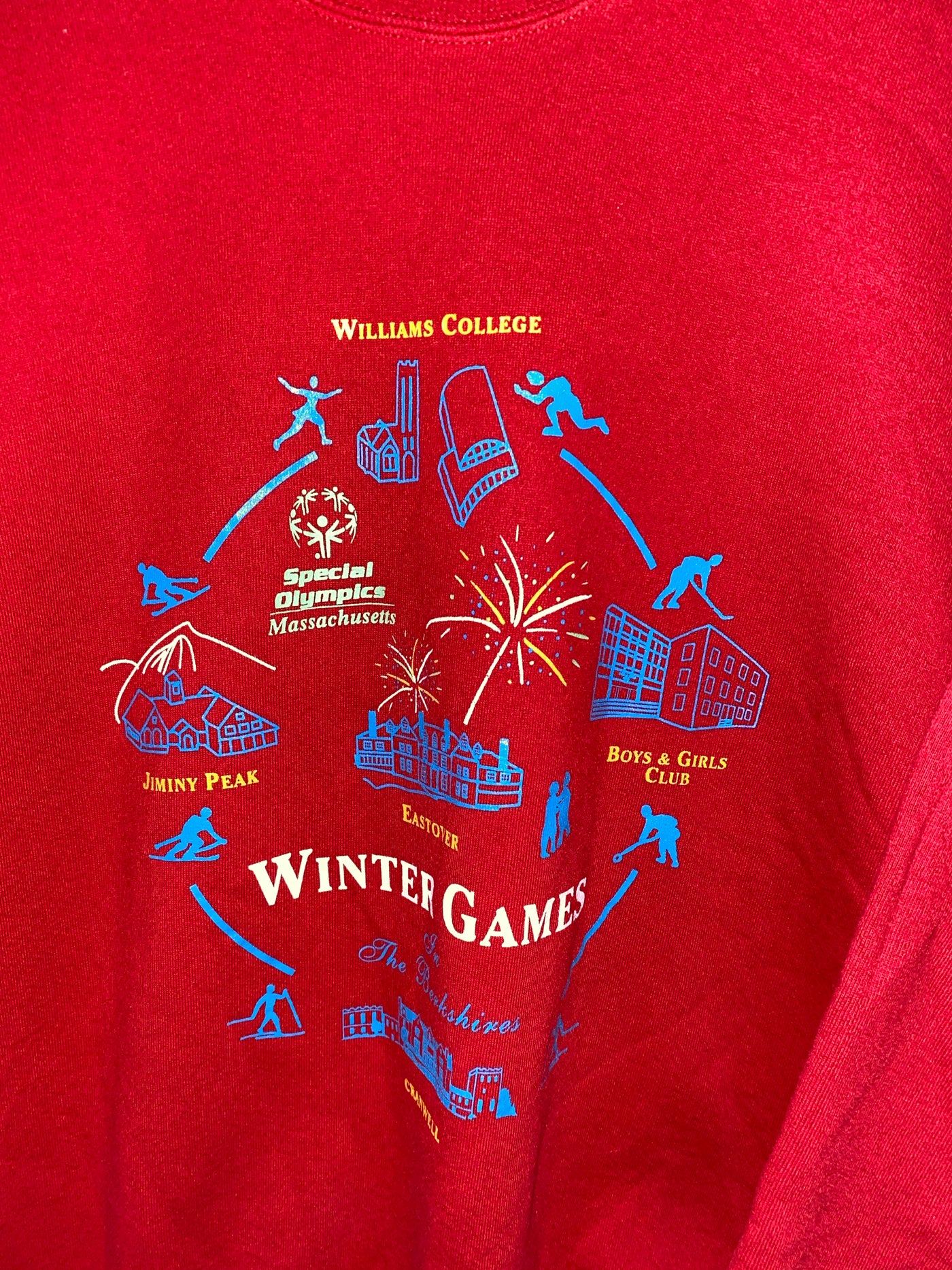 Vintage Williams College Winter Games Crewneck