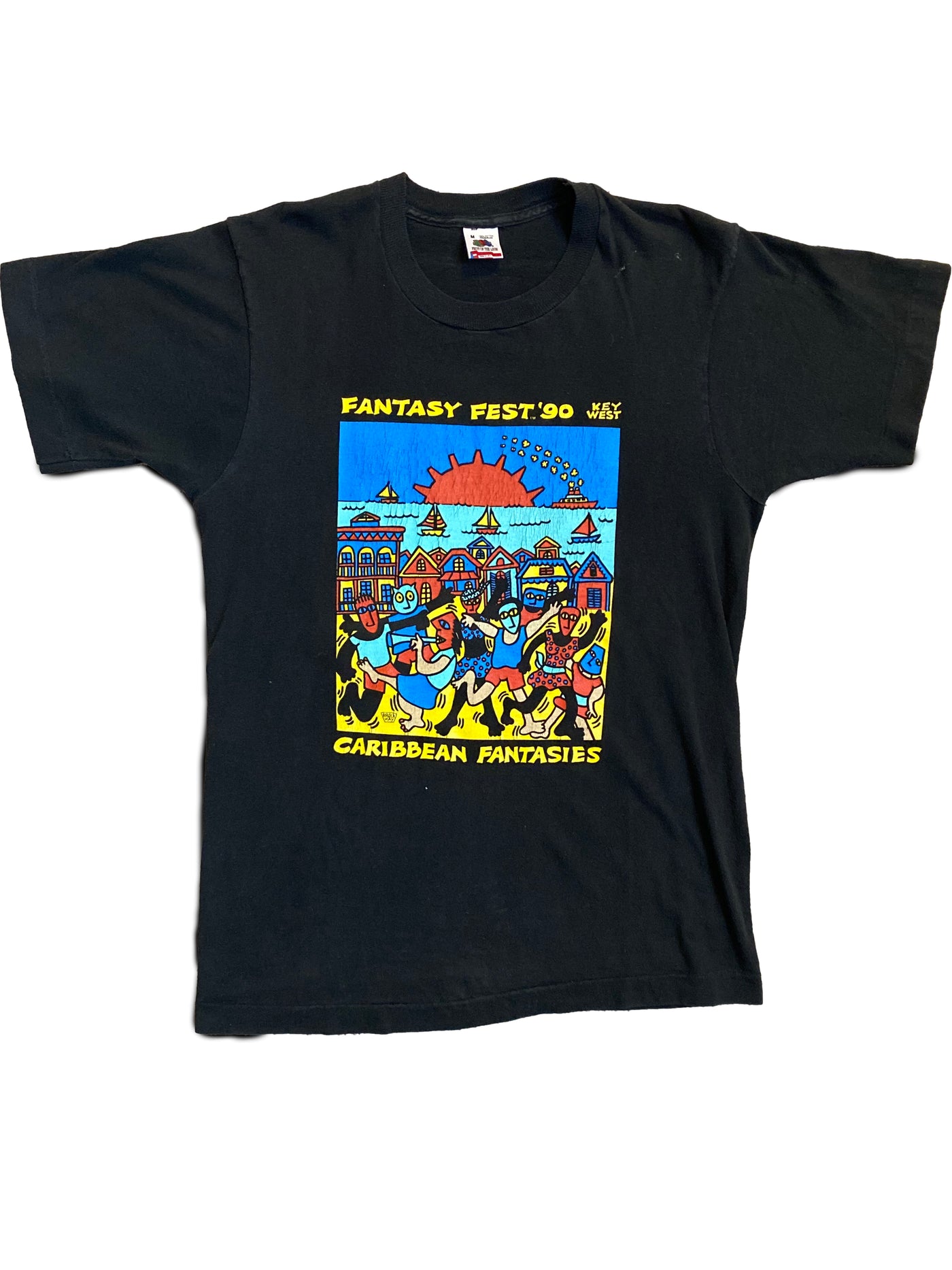 Vintage 1990 Key West Fantasy Fest T-Shirt