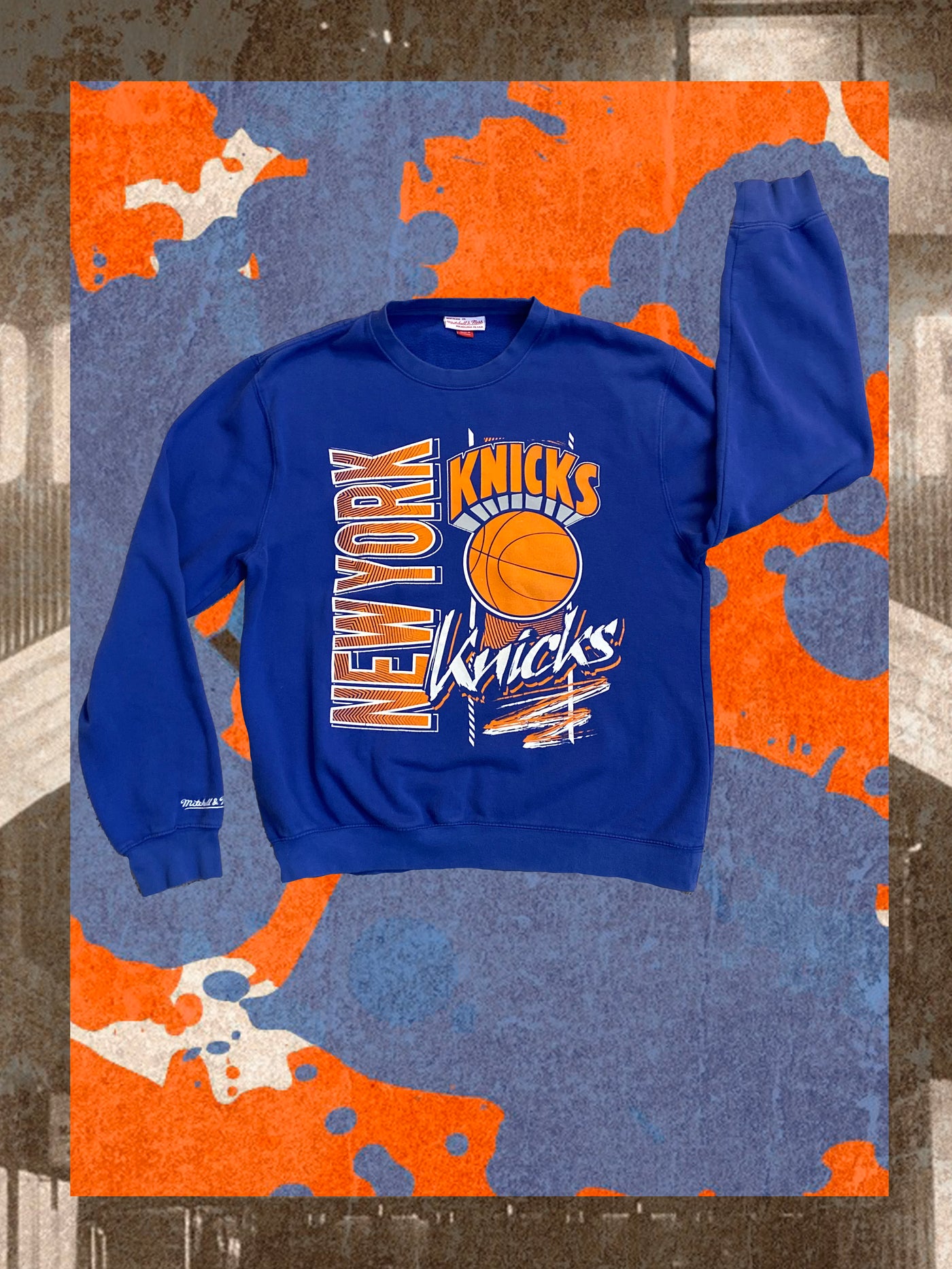 Vintage New York Knicks Mitchell & Ness Crewneck
