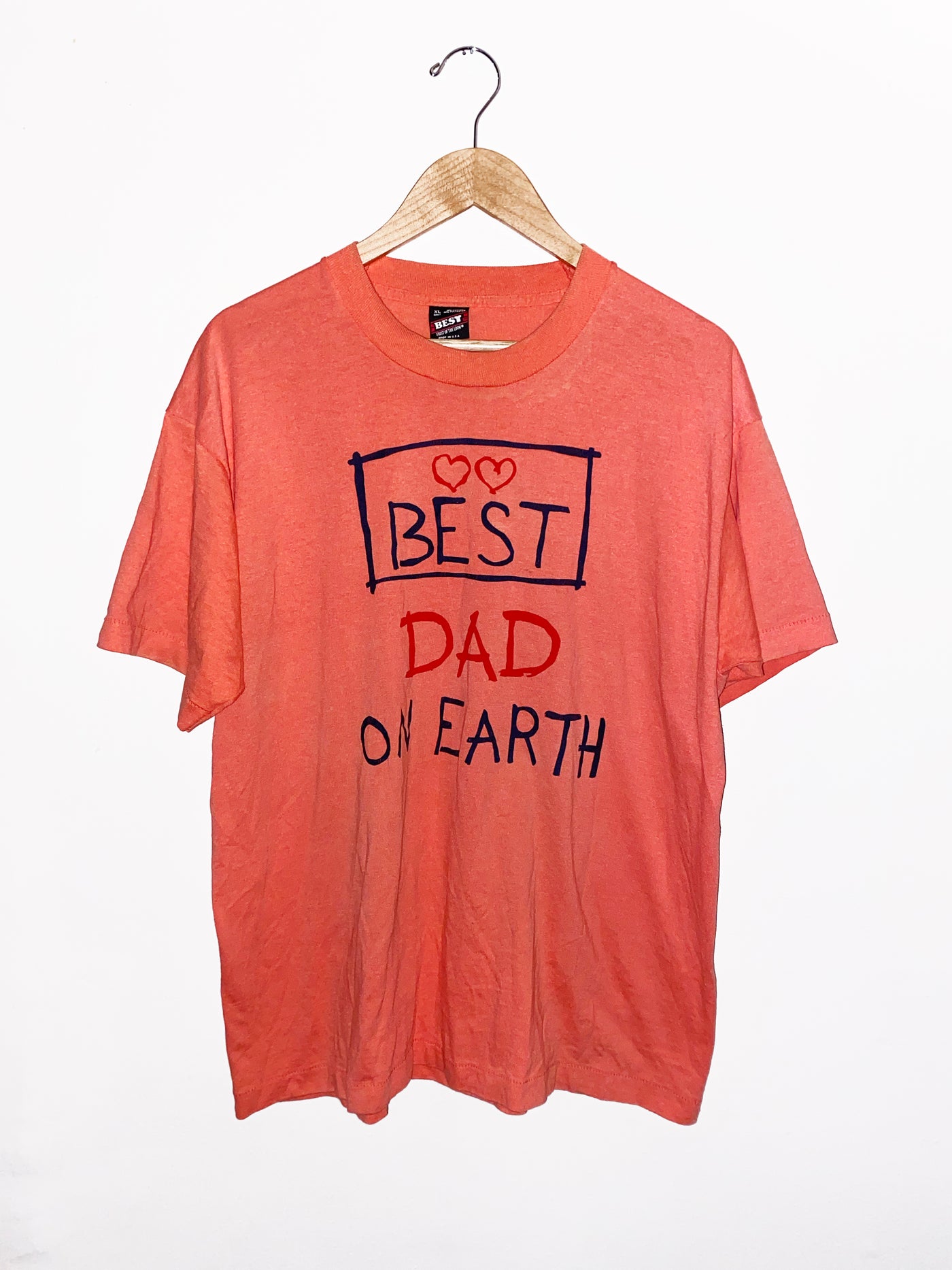 Vintage 80’s ‘Best Dad on Earth’ T-Shirt