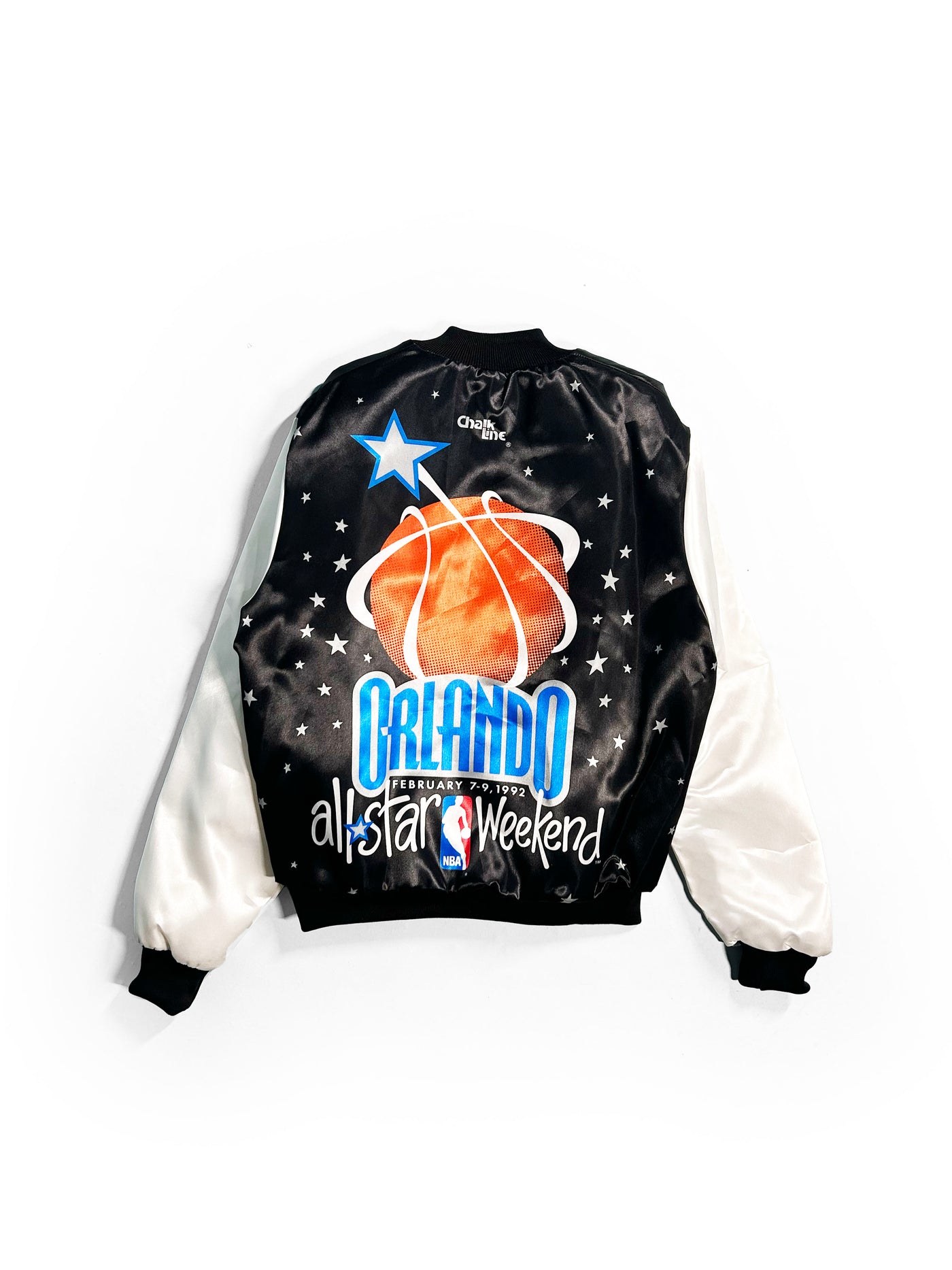 Vintage 1992 Orlando NBA All Star Weekend Chalkline Jacket