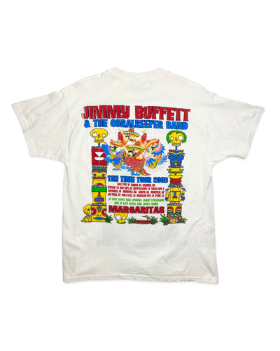 Vintage 2003 Jimmy Buffett Tiki Time Tour T-Shirt