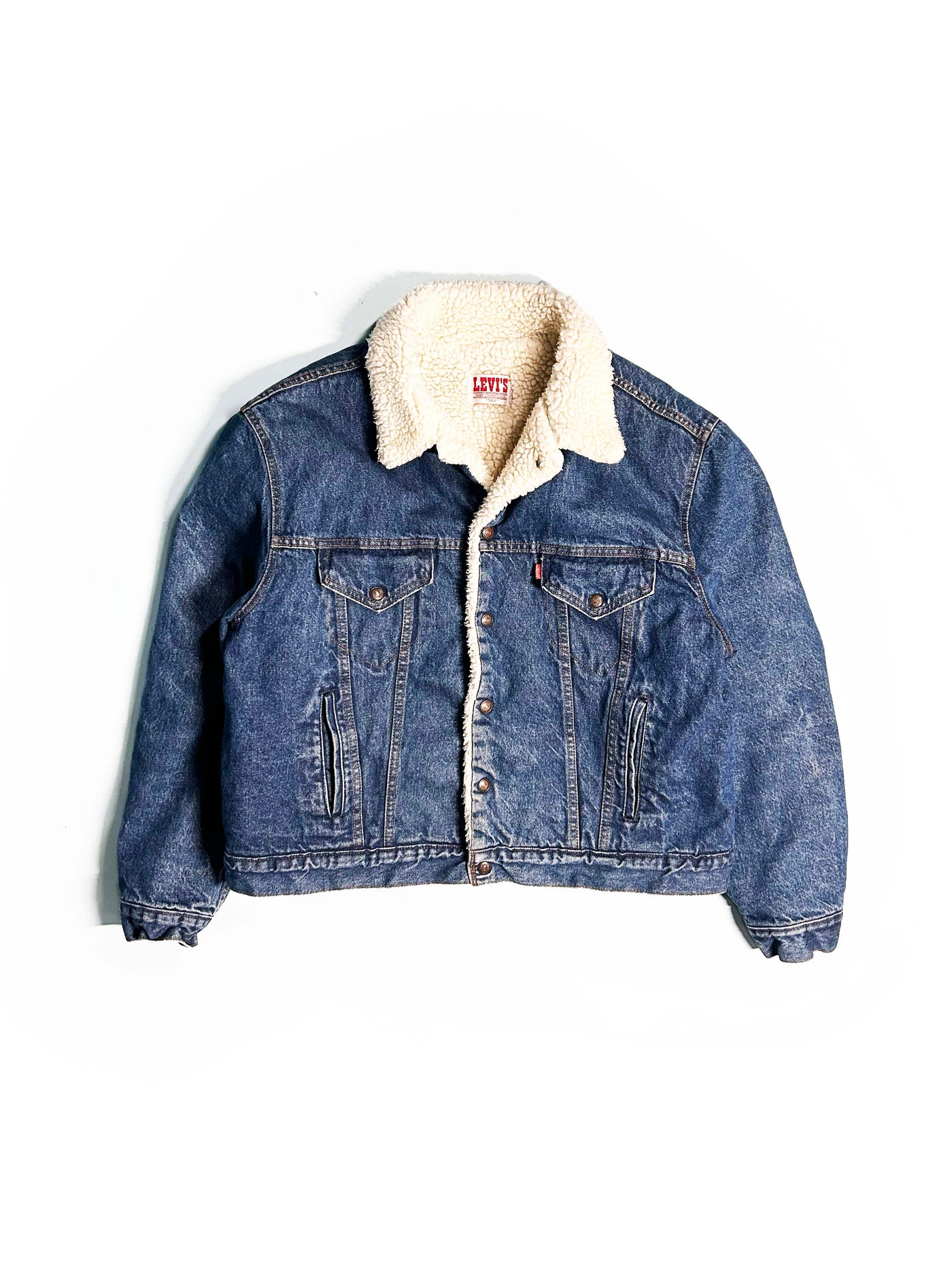 Vintage 80s Levi’s San Francisco Lined Denim Jacket
