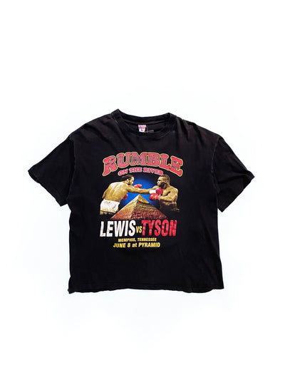 Vintage 2001 Tyson vs. Lewis Rumble on the River T-Shirt