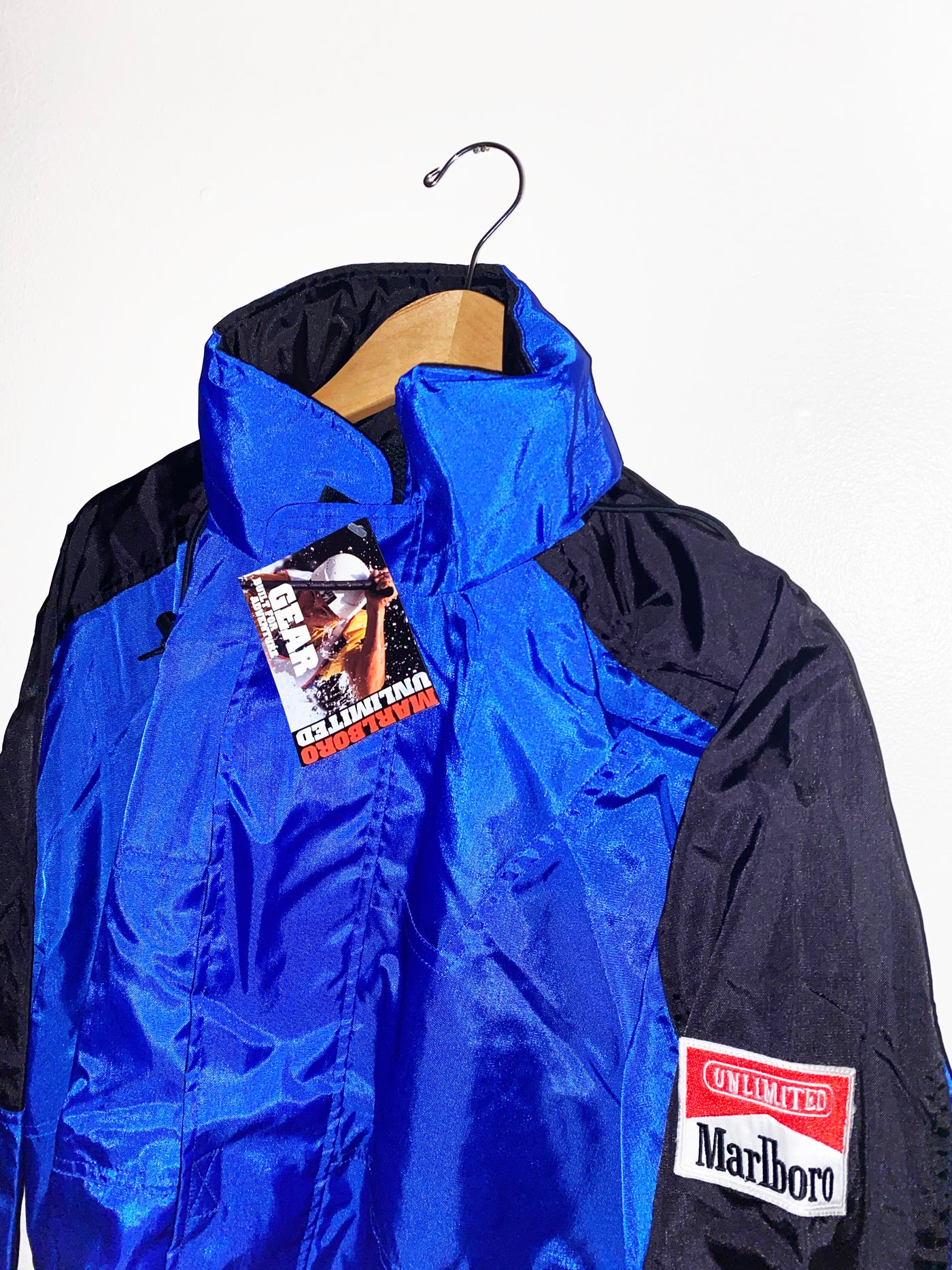 Vintage Marlboro Full Zip Jacket - Blue