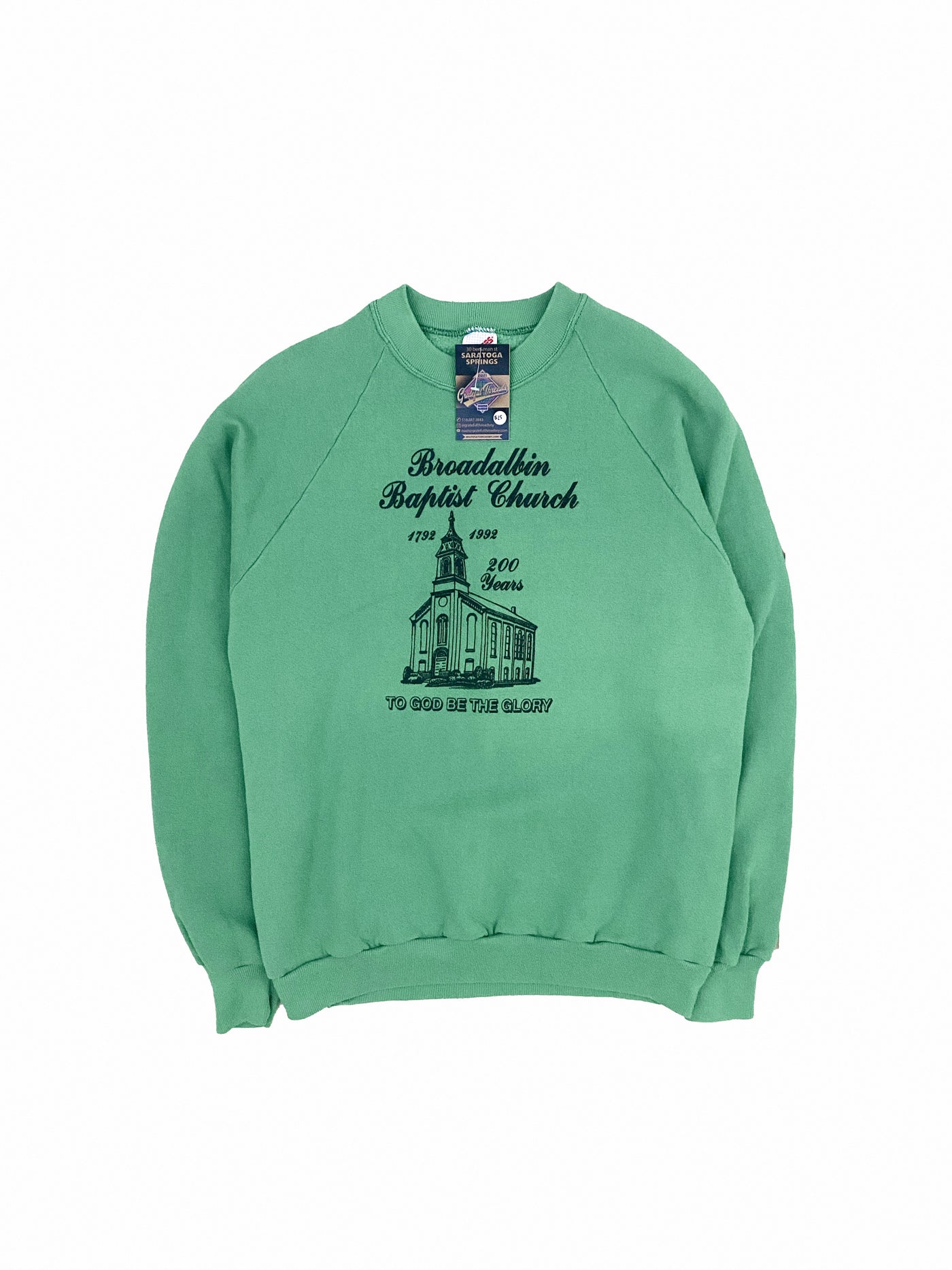 Vintage 1992 Broadalbin Baptist Church Crewneck