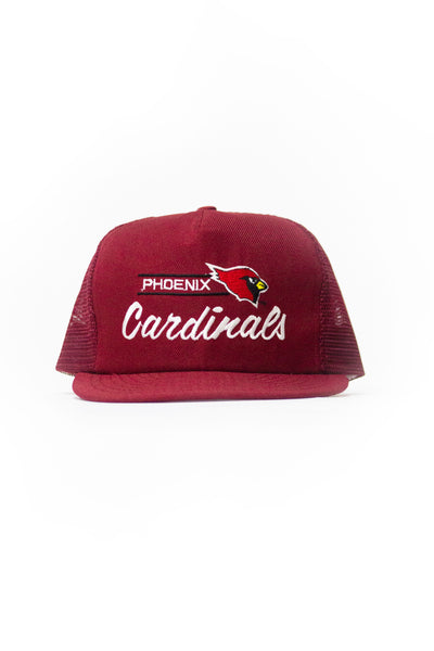 Vintage Phoenix Cardinals Spellout Trucker Hat