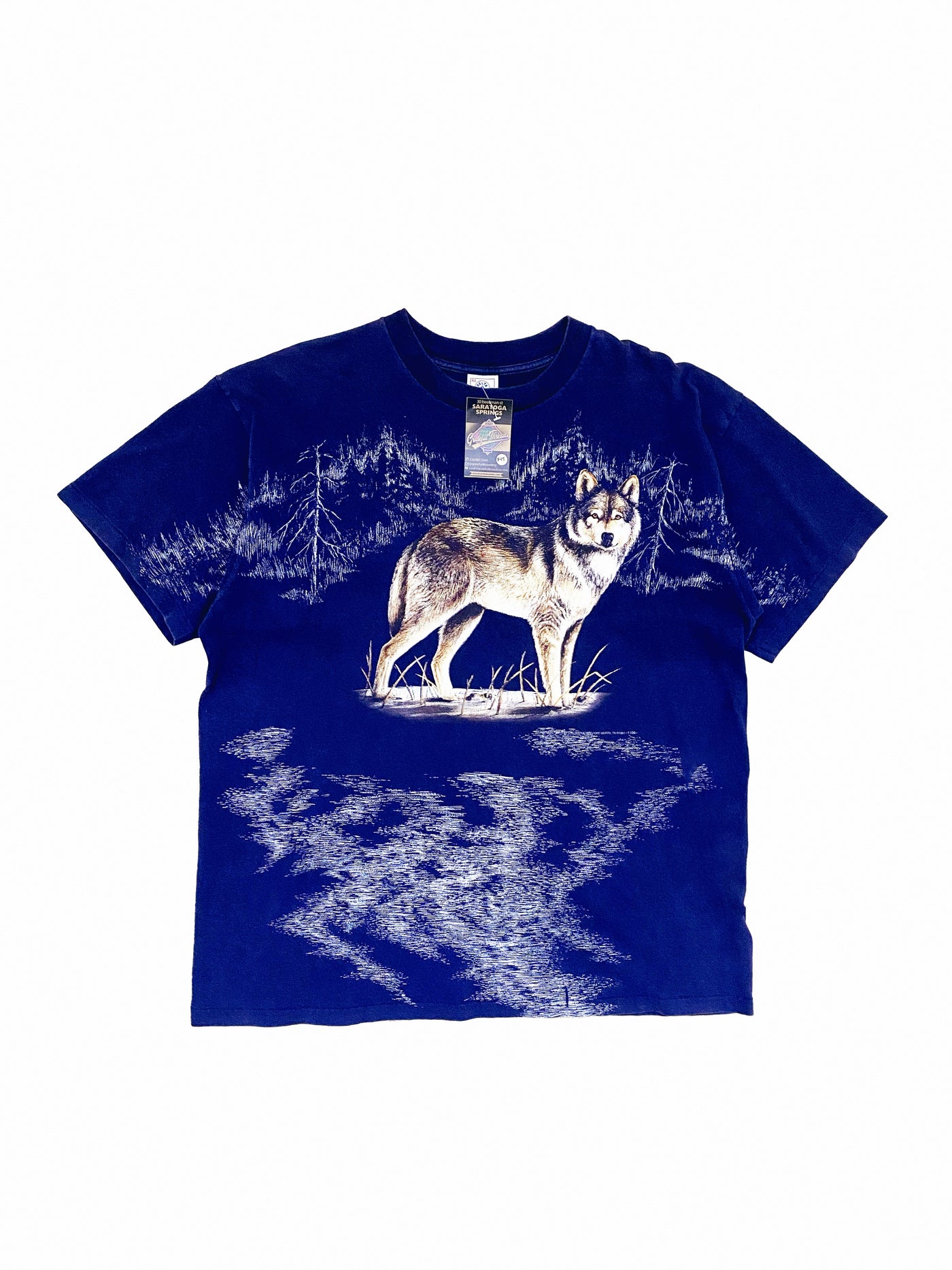 Vintage 1994 Wolf All Over Print T-Shirt
