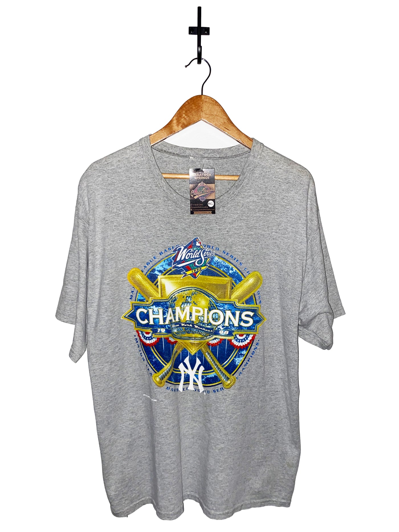 Vintage 1998 Yankees World Series Champion T-Shirt