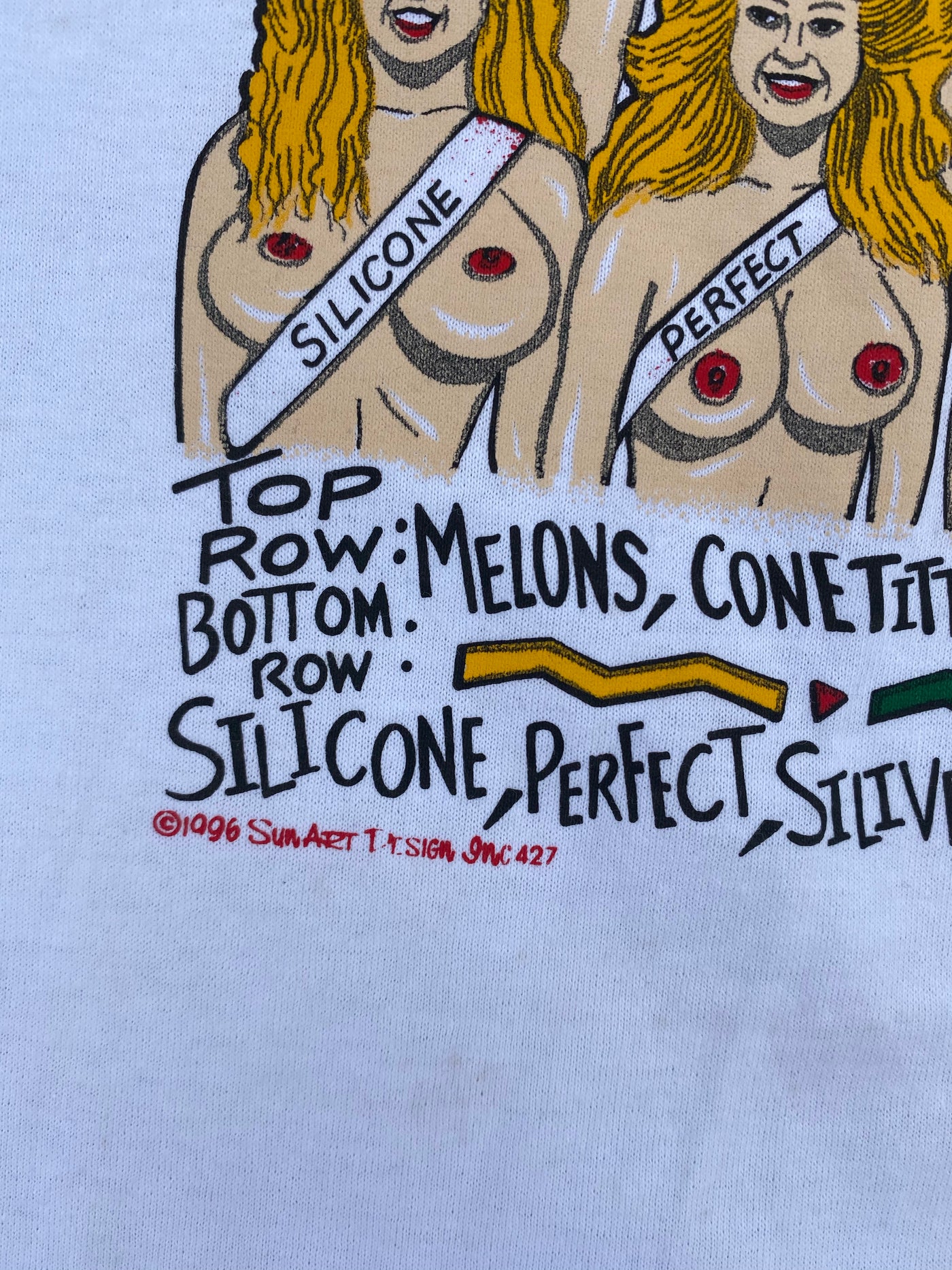 Vintage 1996 ‘Best Breast Competition’ T-Shirt