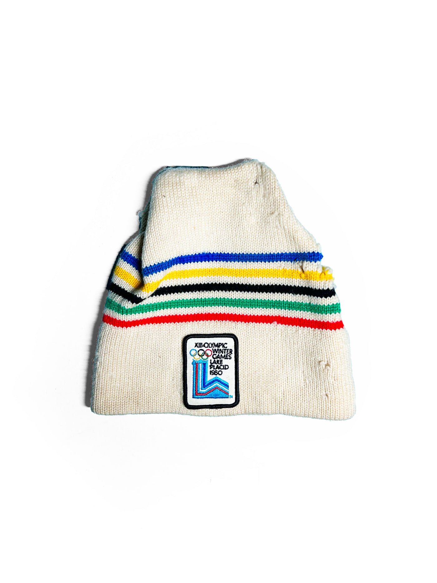 Vintage 1980 Lake Placid Olympics Winter Hat