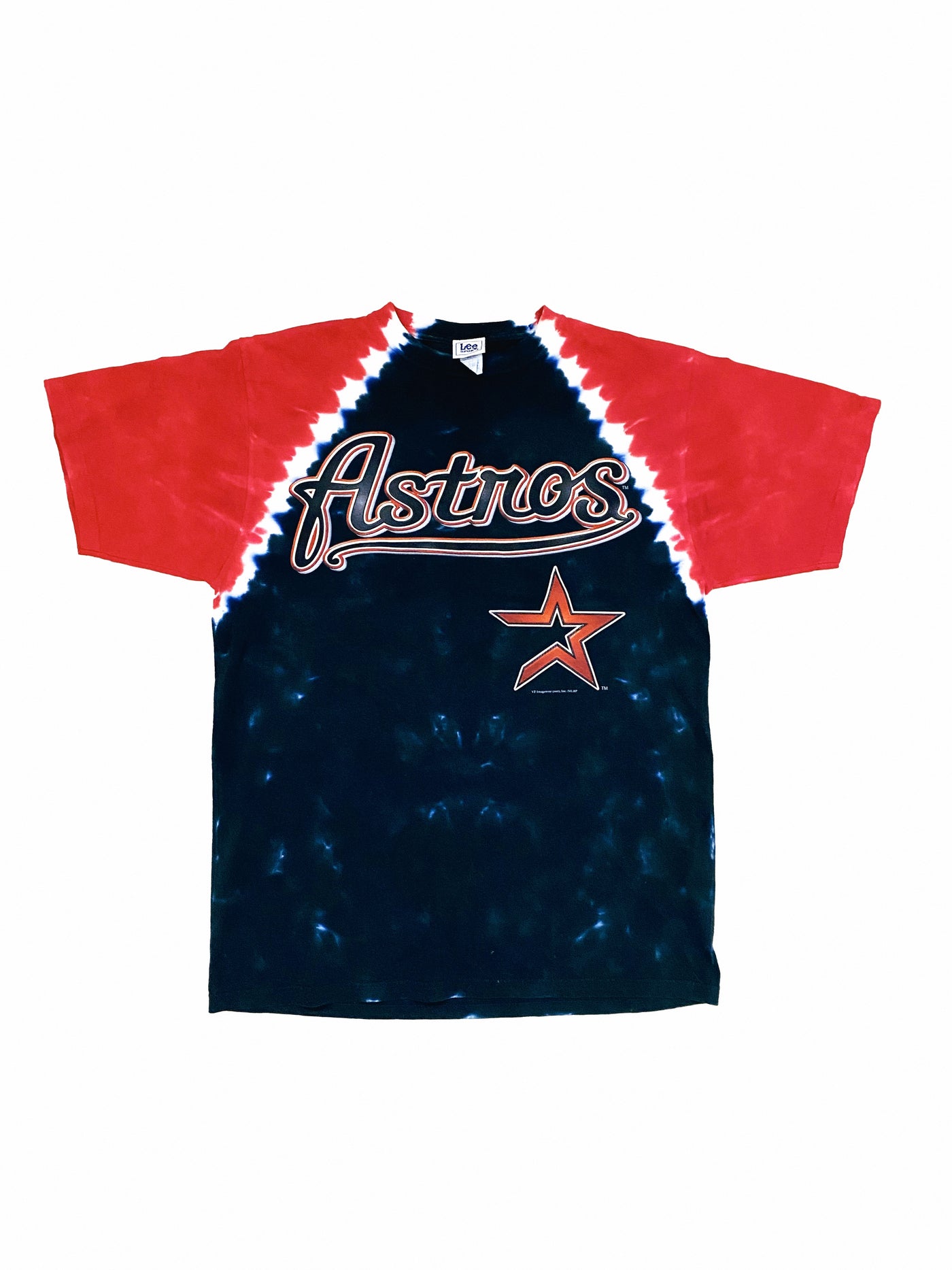 Vintage 90s Houston Astros Tie Dye Shirt