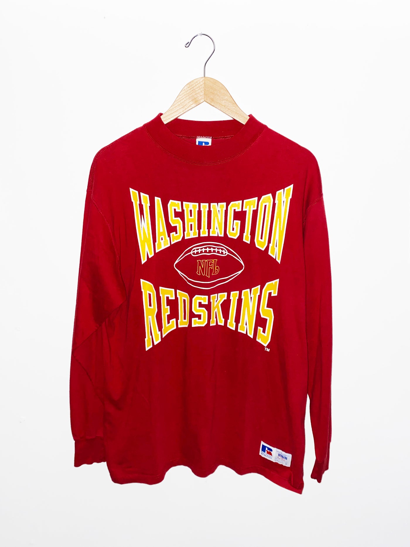 Vintage 90s Russell Washington Redskins Longsleeve Shirt