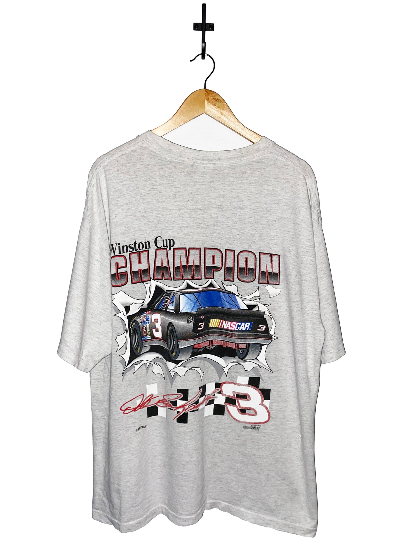 Vintage Nutmeg Dale Earnhardt Sr. Winston Cup Champion T-Shirt