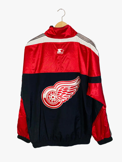 Vintage Red Wings Starter Full-Zip Jacket