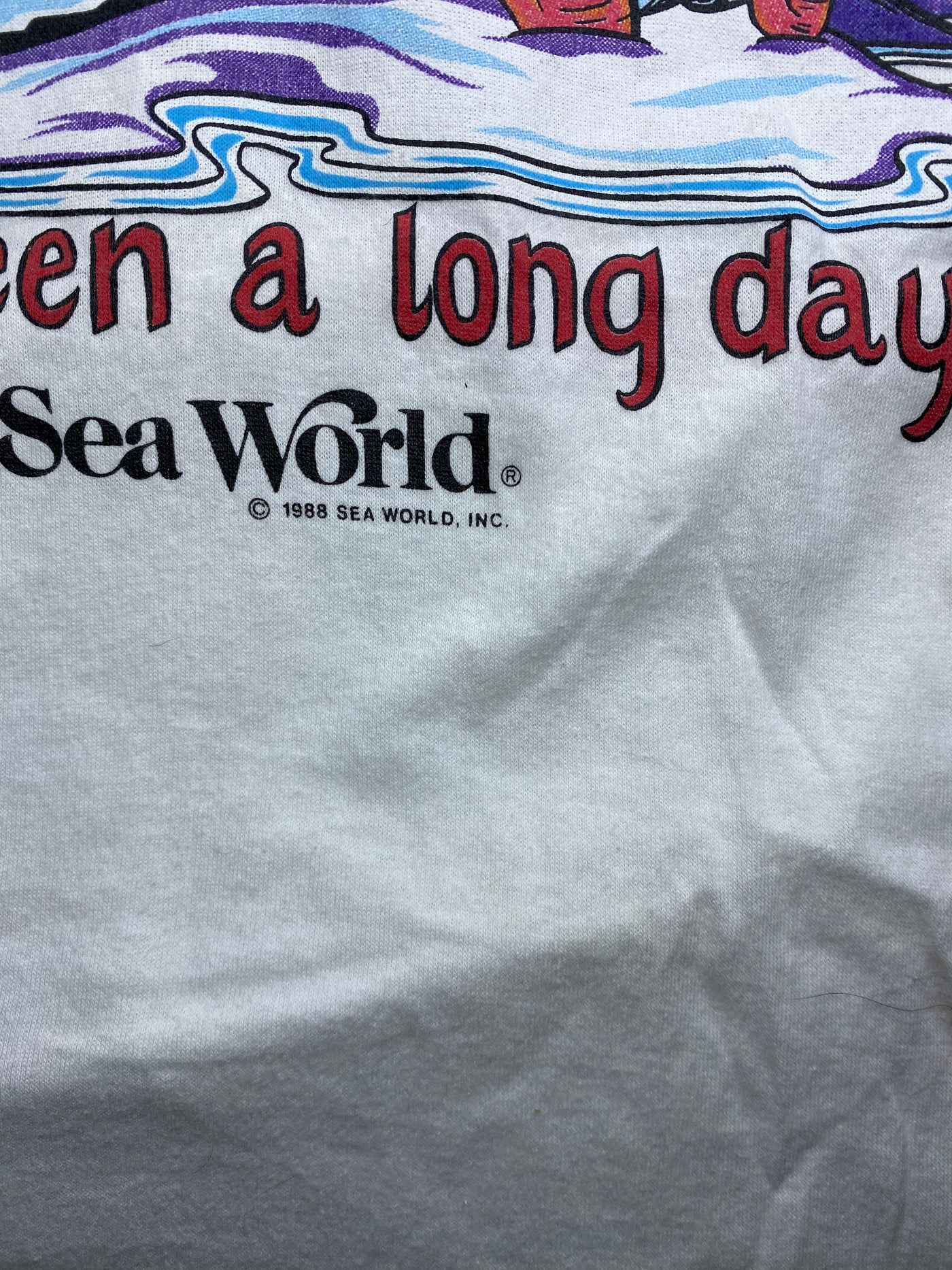 Vintage 1988 Sea World T-Shirt