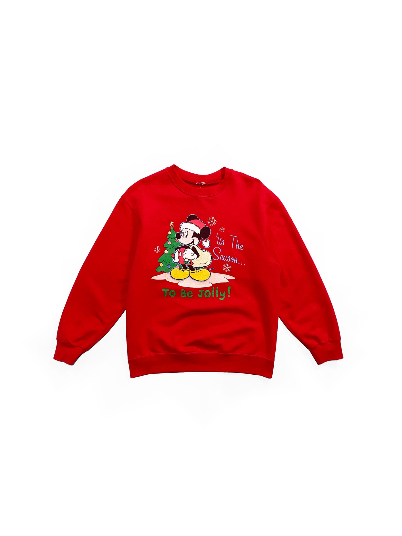 Vintage 90s Mickey Mouse Christmas Crewneck