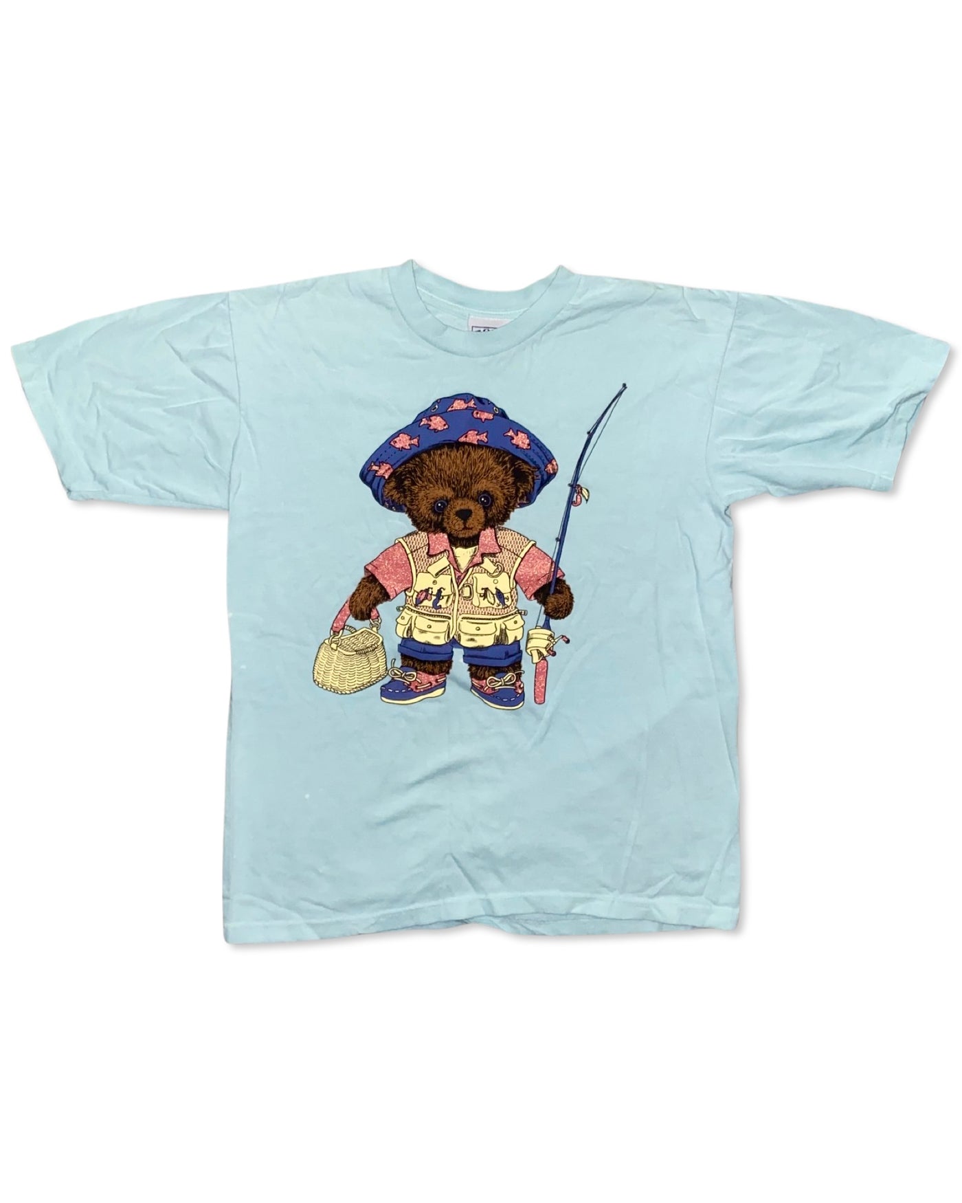 Vintage 90s Bear Fishing T-Shirt