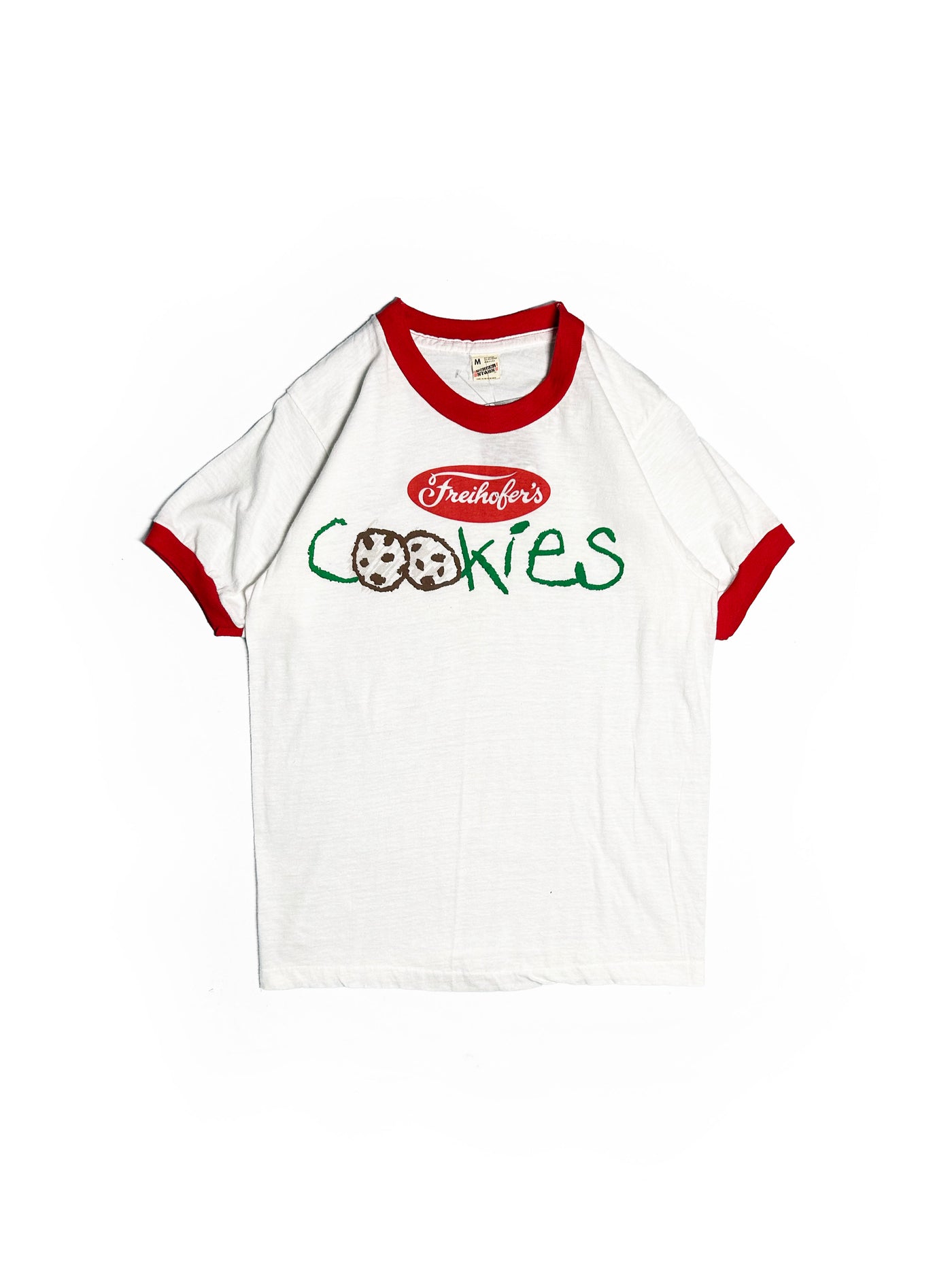 Vintage 80s Freihofer’s Cookies Ringer T-Shirt