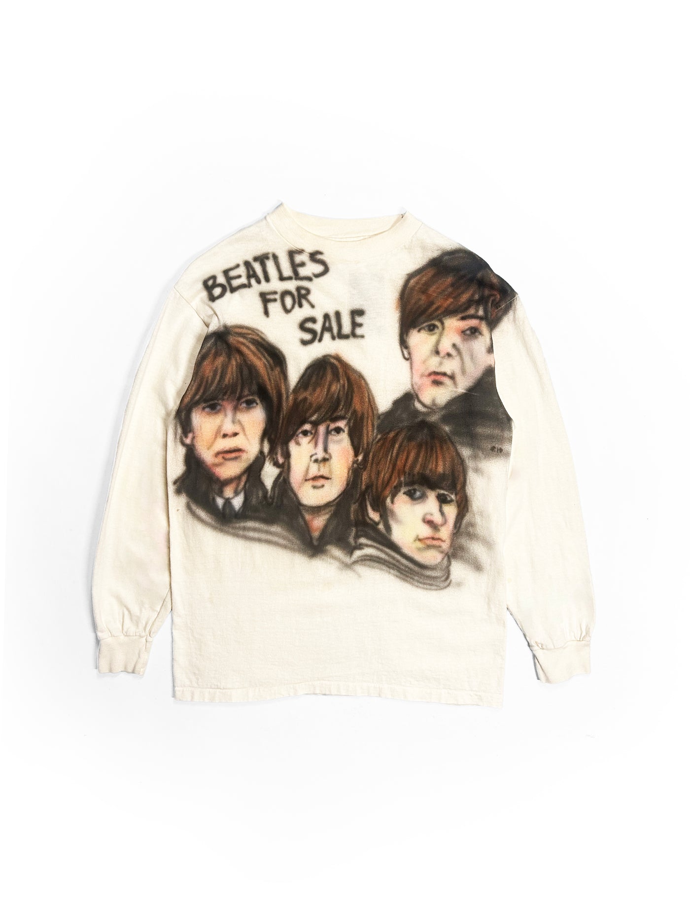 Vintage 80s ‘Beatles for Sale’ Airbrush Longsleeve