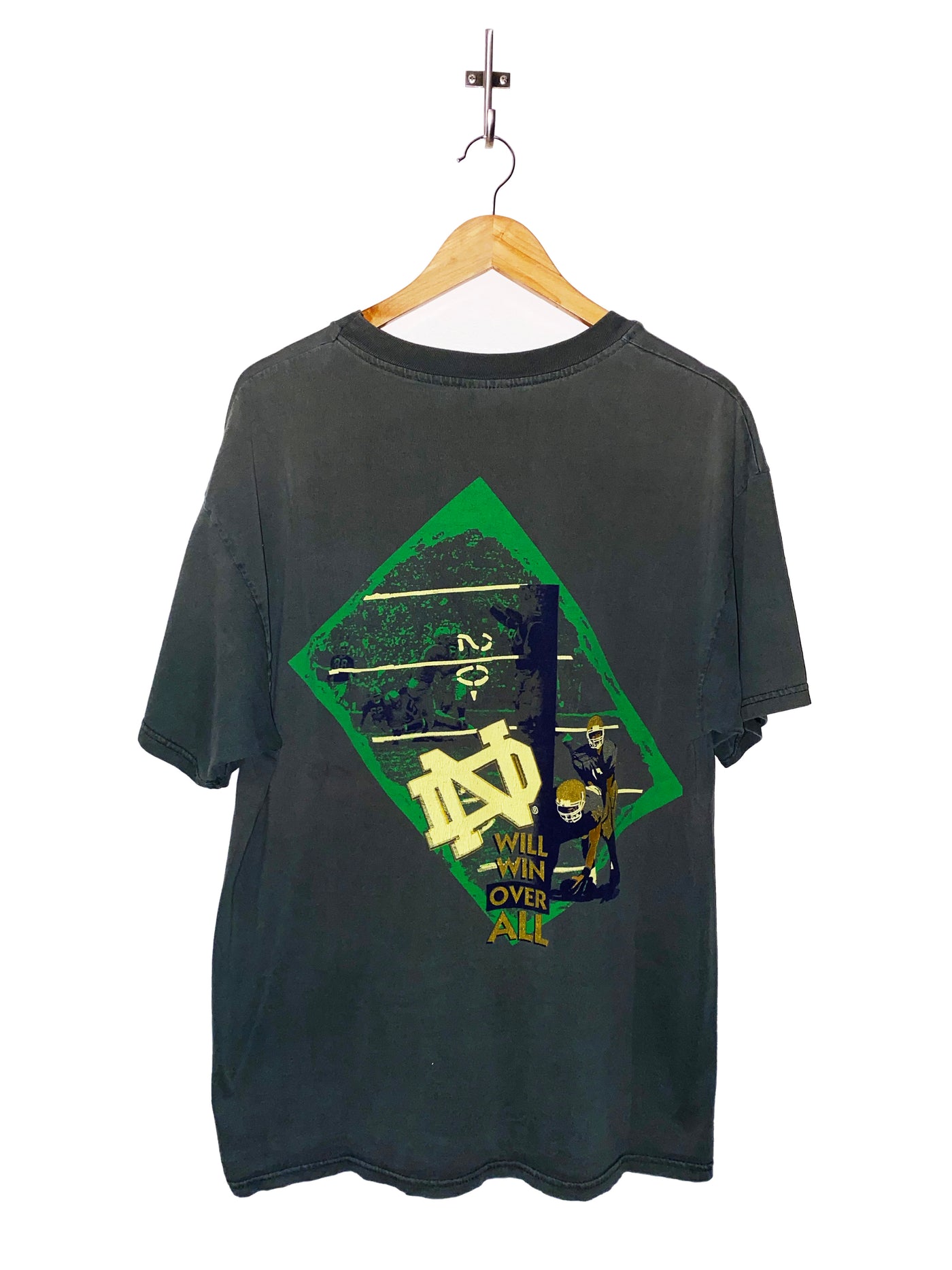 Vintage 90s Champion Notre Dame Football T-Shirt