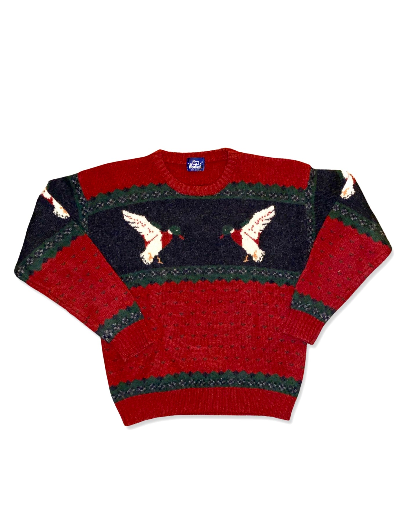 Vintage Woolrich Knit Duck Crewneck